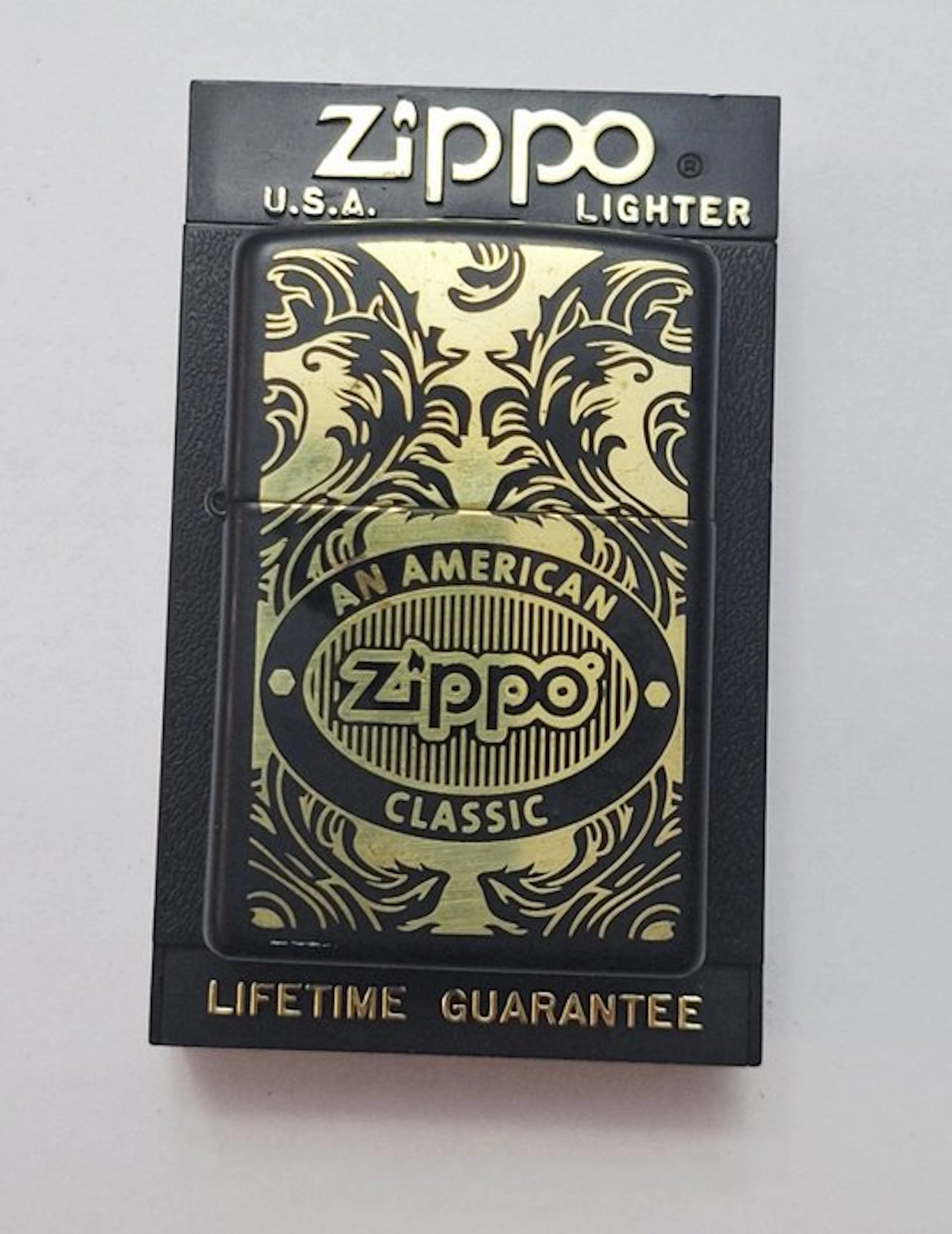 Zippo, Scroll "Mayo de 2015" - Lighter - Steel