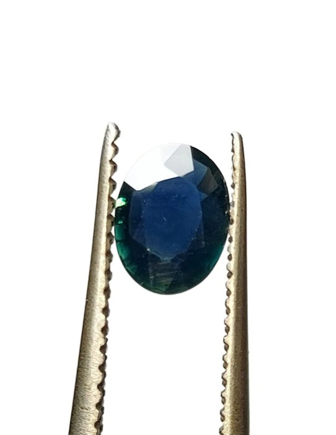 No reserve price Sapphire - 1.18 ct - Antwerp Laboratory...