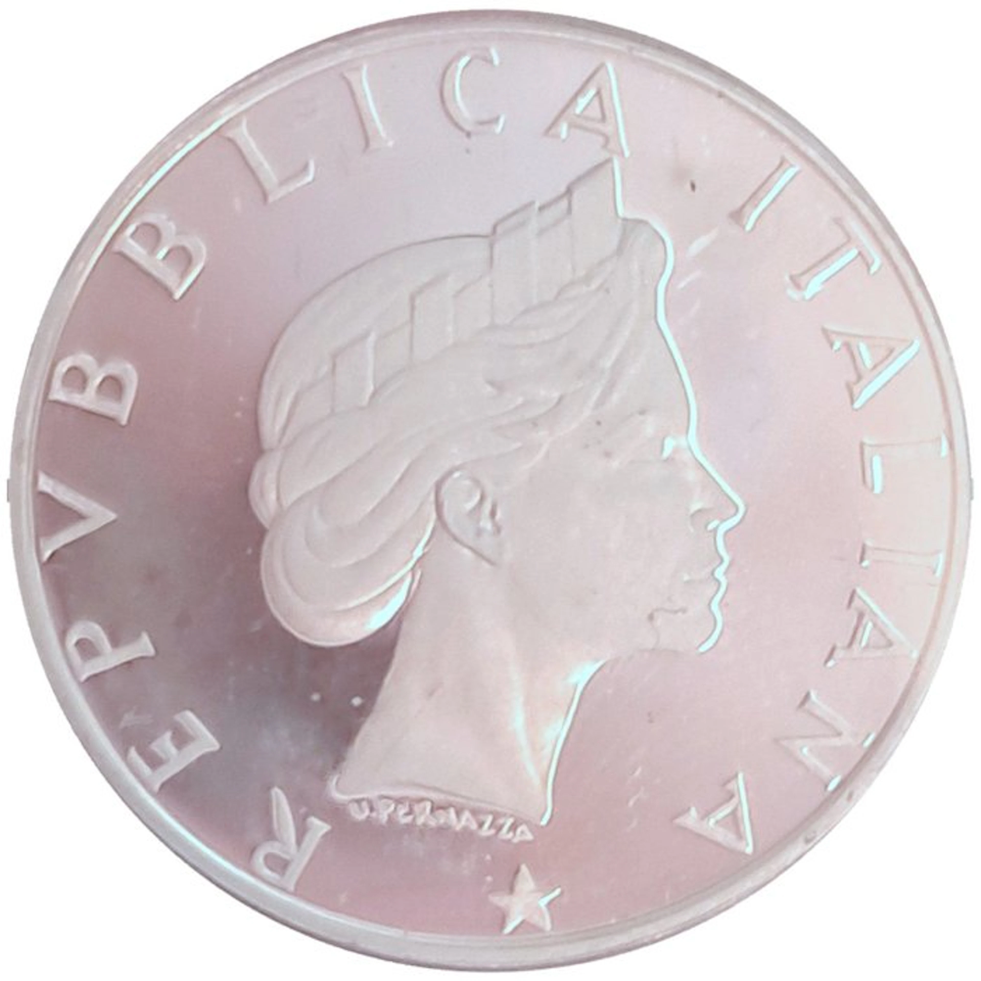 Italy, Republic 500 Lire 1986 Anno Internazionale della...