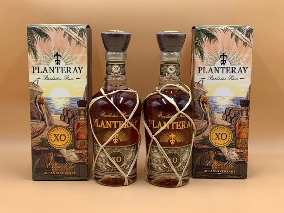 Planteray - XO - Extra Old Barbados 20ème Anniversaire - 70cl - 2 bottles