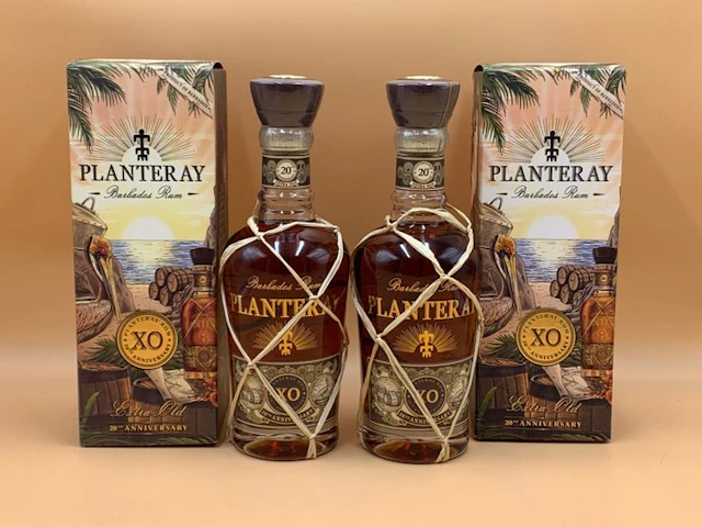 Planteray - XO - Extra Old Barbados 20ème Anniversaire - 70cl - 2 bottles