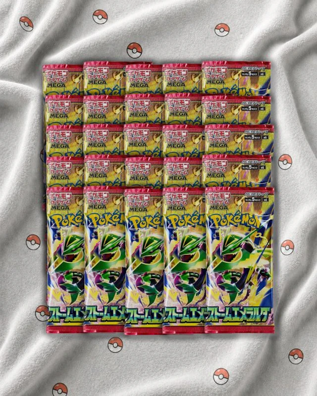 Pokémon - 25 Booster pack - Pokémon TCG MEGA - Storm...