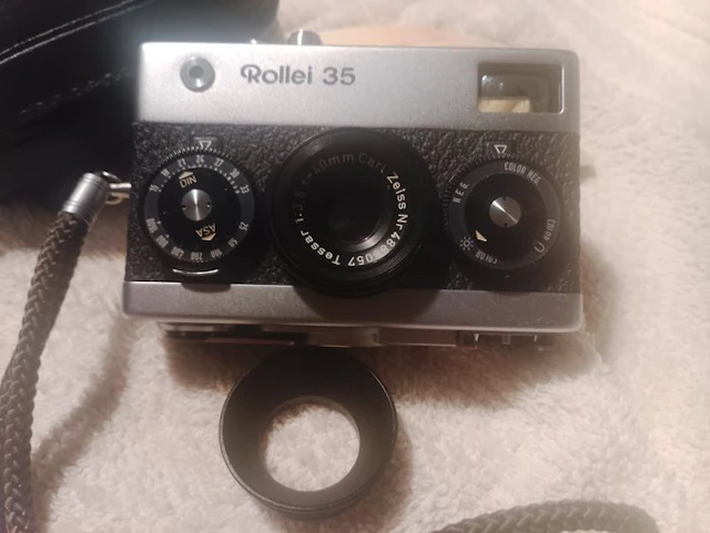 Rollei 35 - made in Germany - Tessar 40mm Analogue camera