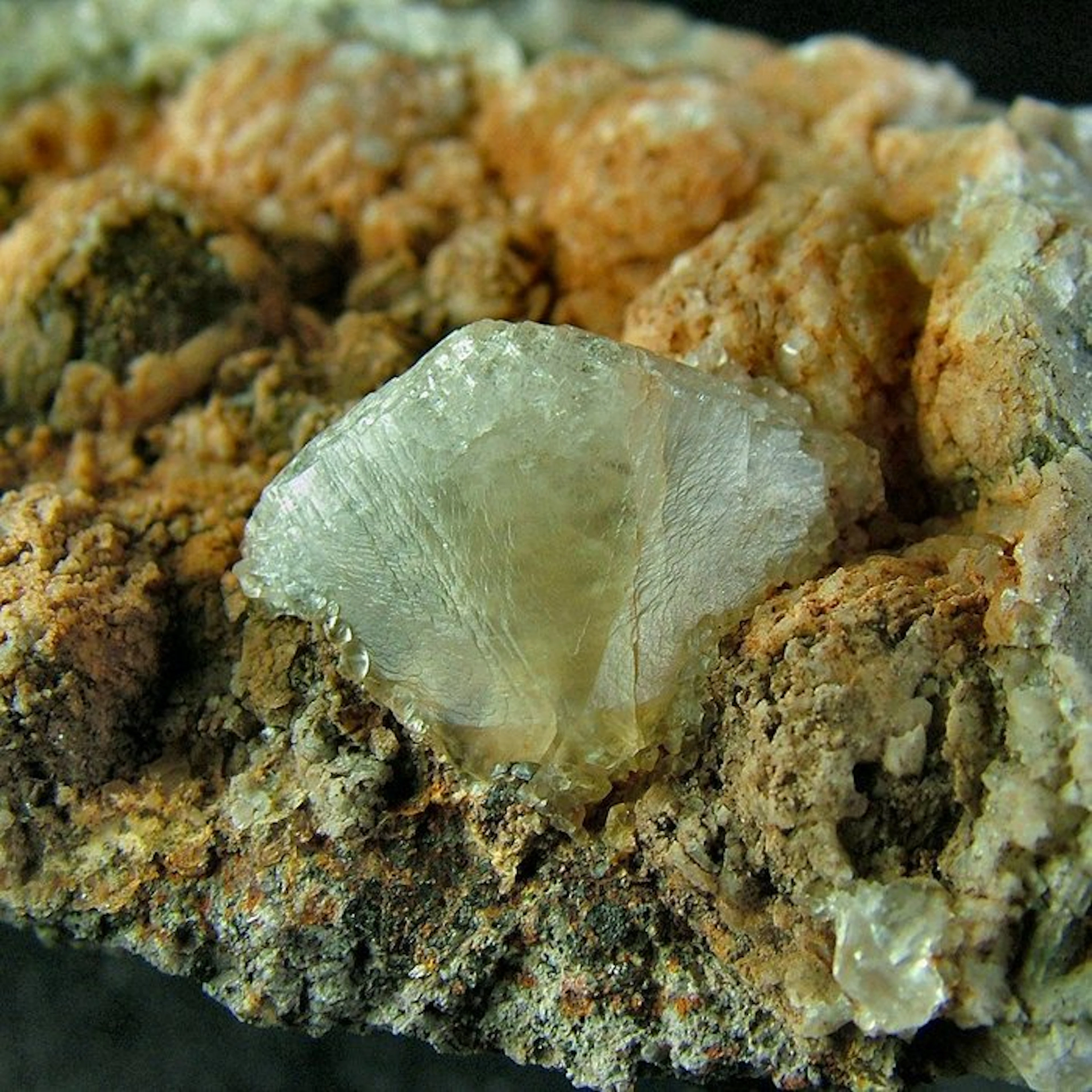 Large Facolite crystal CW2232 Crystal on matrix - Height...