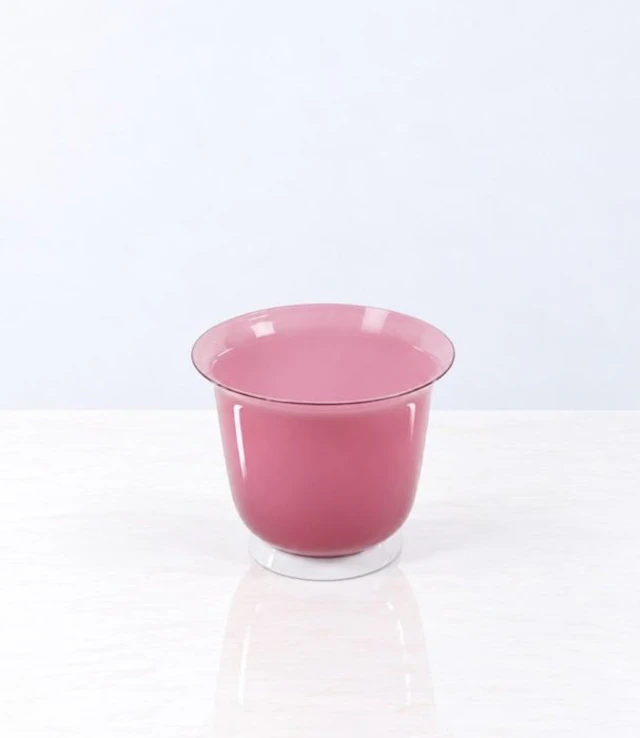 Venini - Vase - Anni Trenta - Glass - Rosa Incamiciato