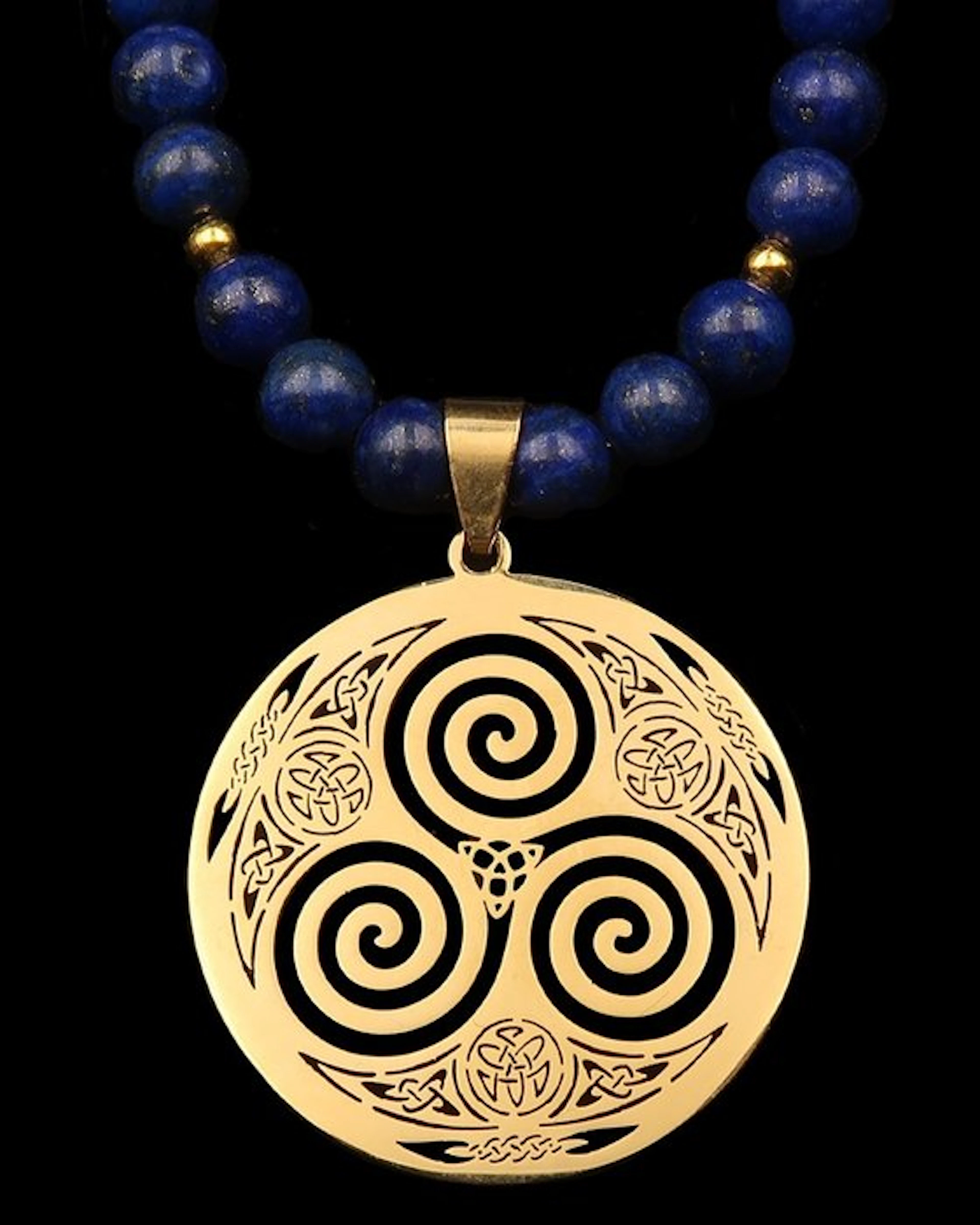 Lapis lazuli - Solar Triskelion & Celtic Mystique - Balance