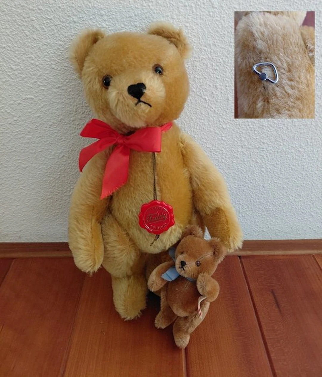 Hermann - Figure - Teddy Original Muziekbeer (2) - Mohair