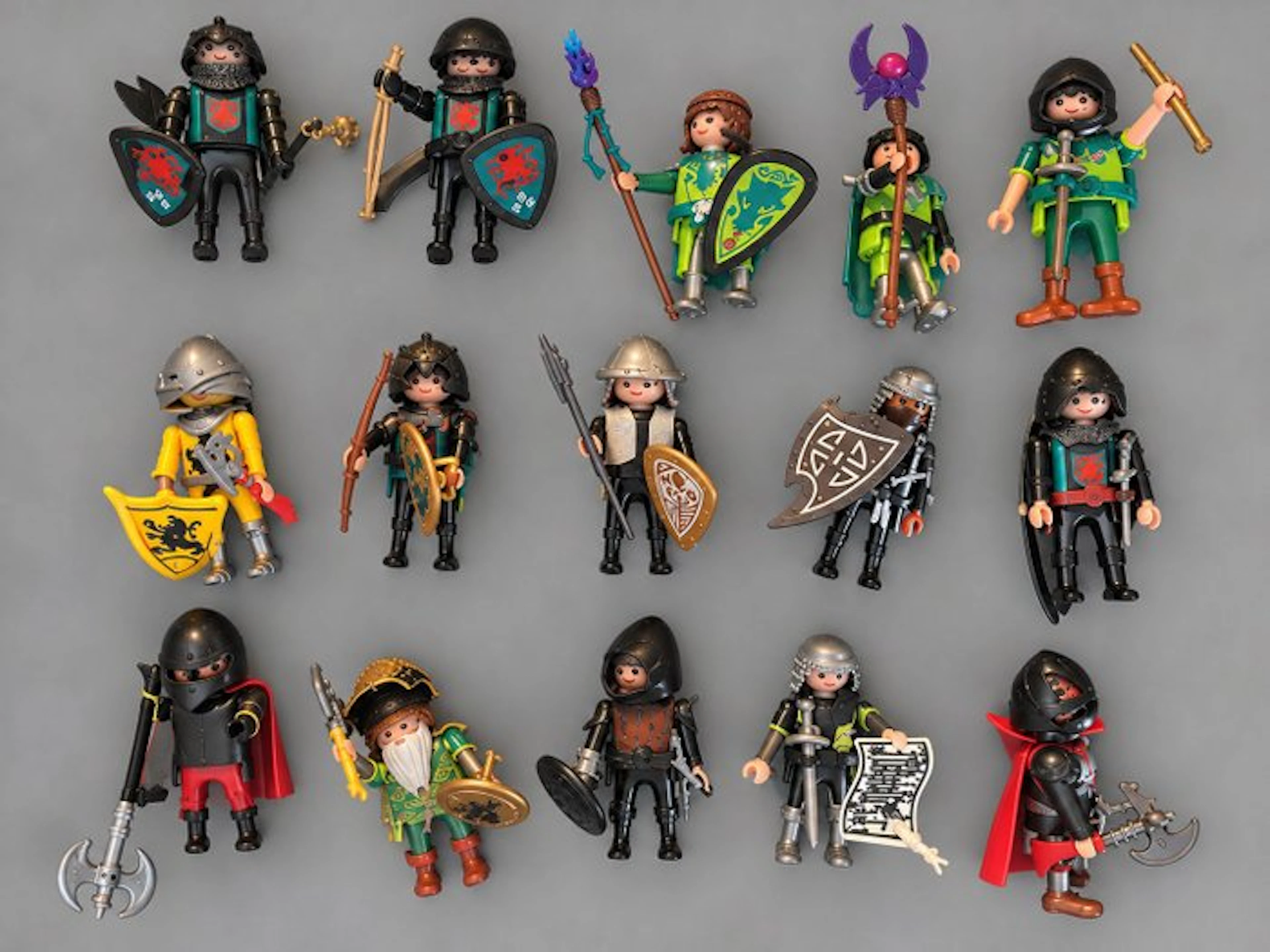 Playmobil - Knights - Playmobil Playmobil – Grand lot...