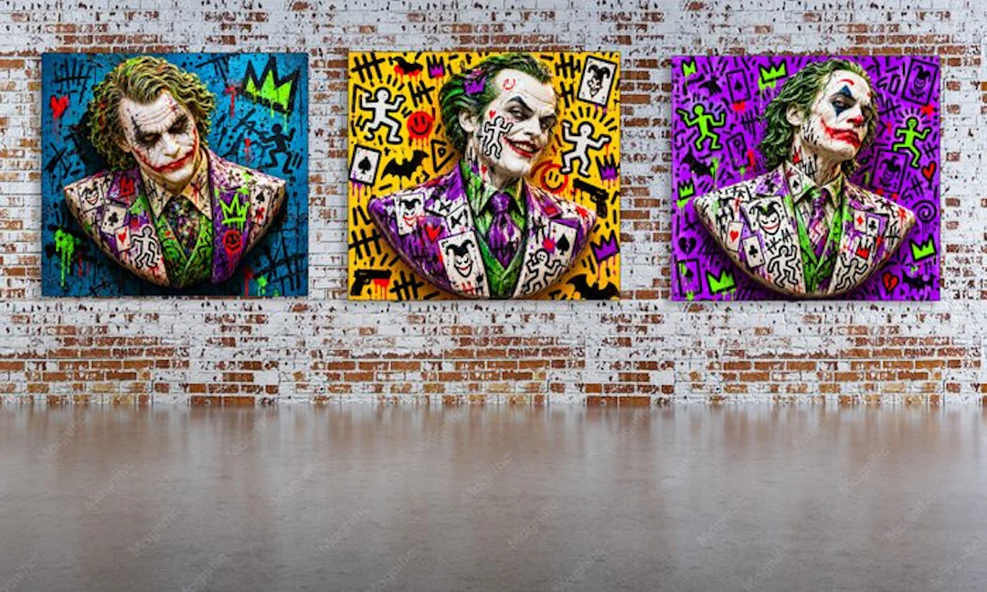The Joker - Jacon Art - Three Jokers - One Action - 1/7