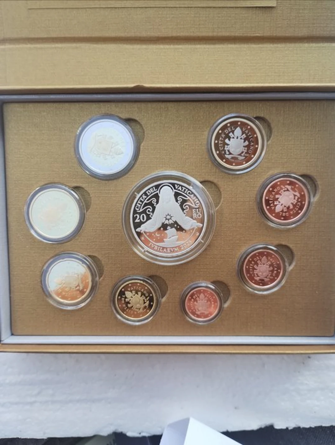 Vatican. Proof Set 2025 (incl. 20 Euro Silver) (No reserve price)