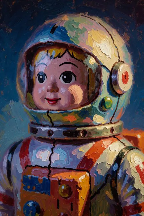 ssick lab - [XL MATTE PAPER] Astronaut’s Smile