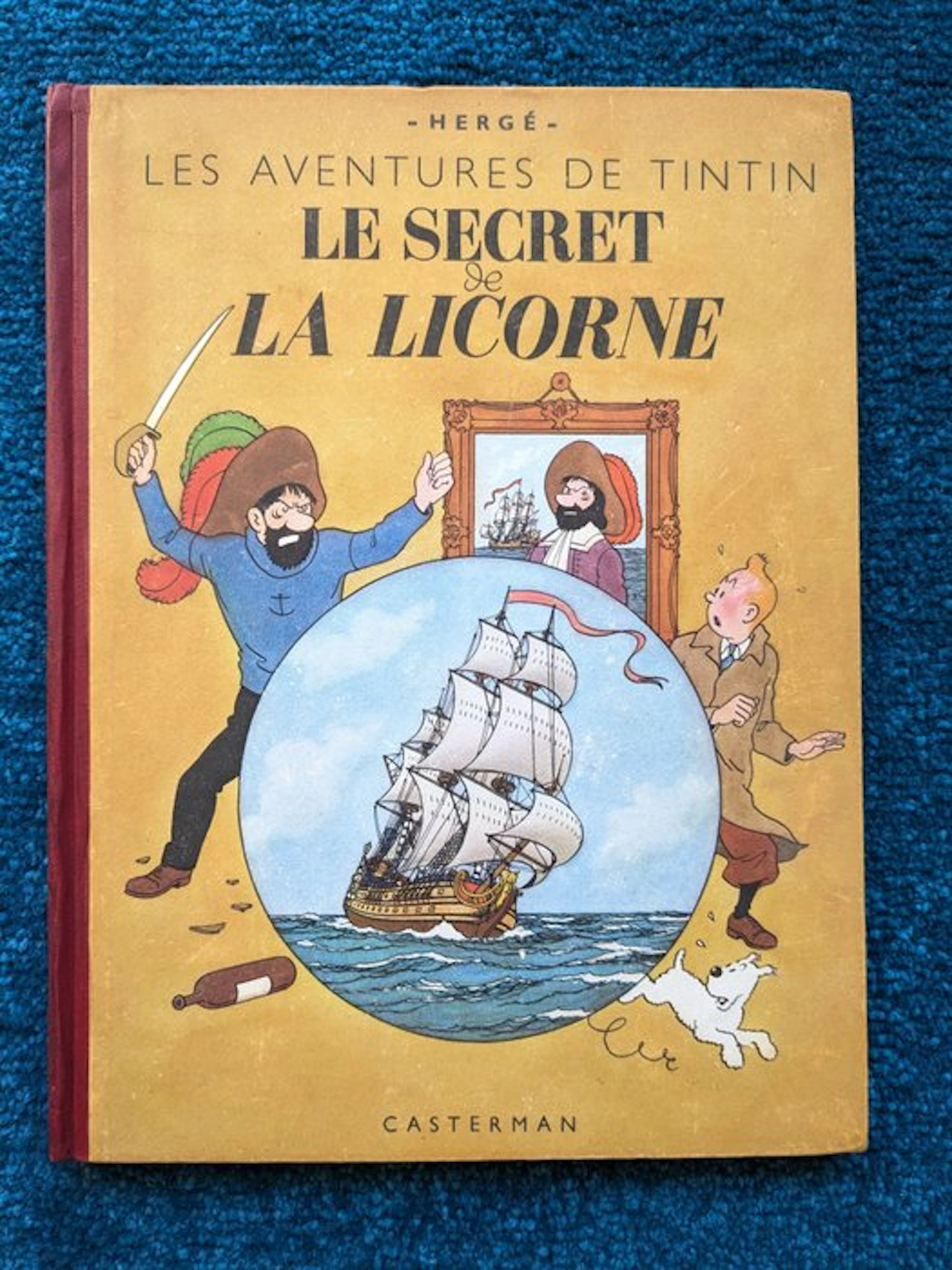 Tintin T11 - Le Secret de la Licorne (A20) - C - 1 Album - First edition - 1943