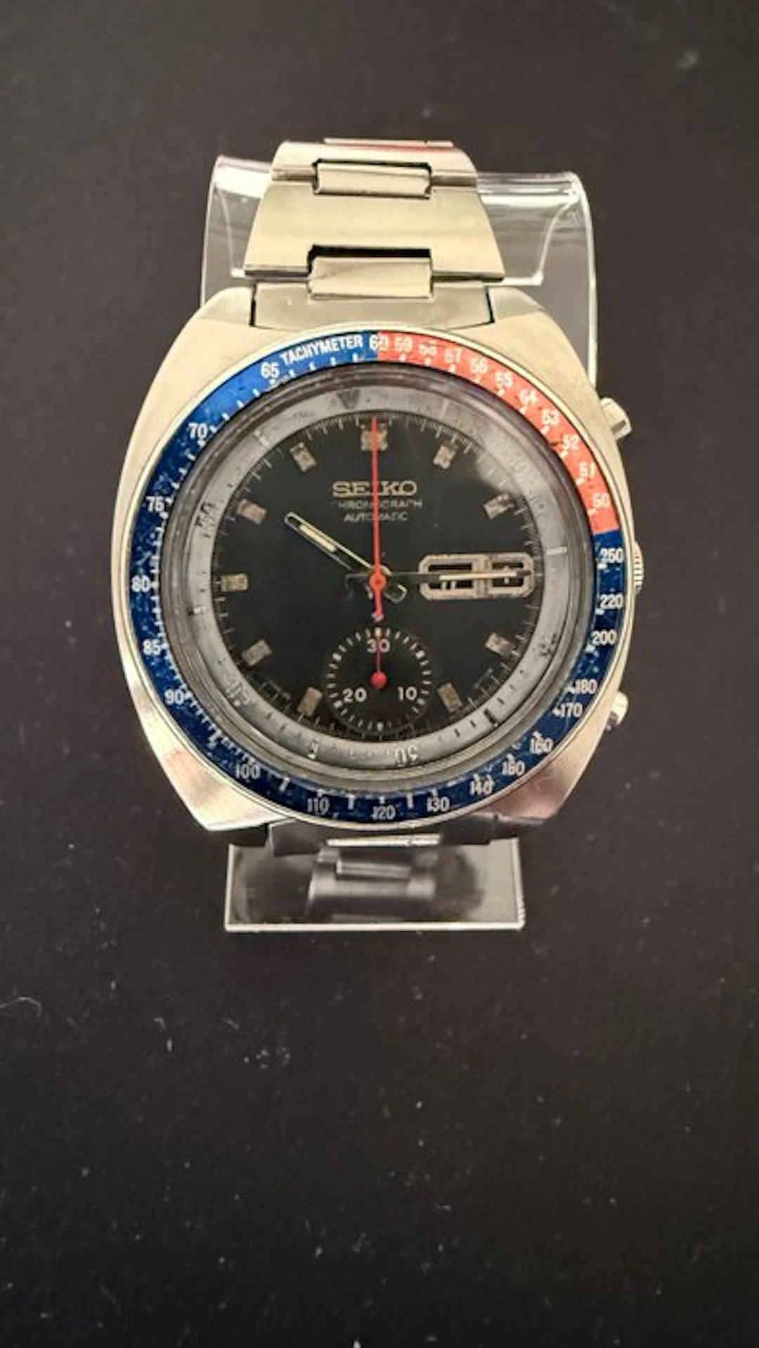 SEIKO “POGUE” 6139-6002 Pepsi Automatic Chronograph – Vintage 1970s - Uomo - 1970-1979