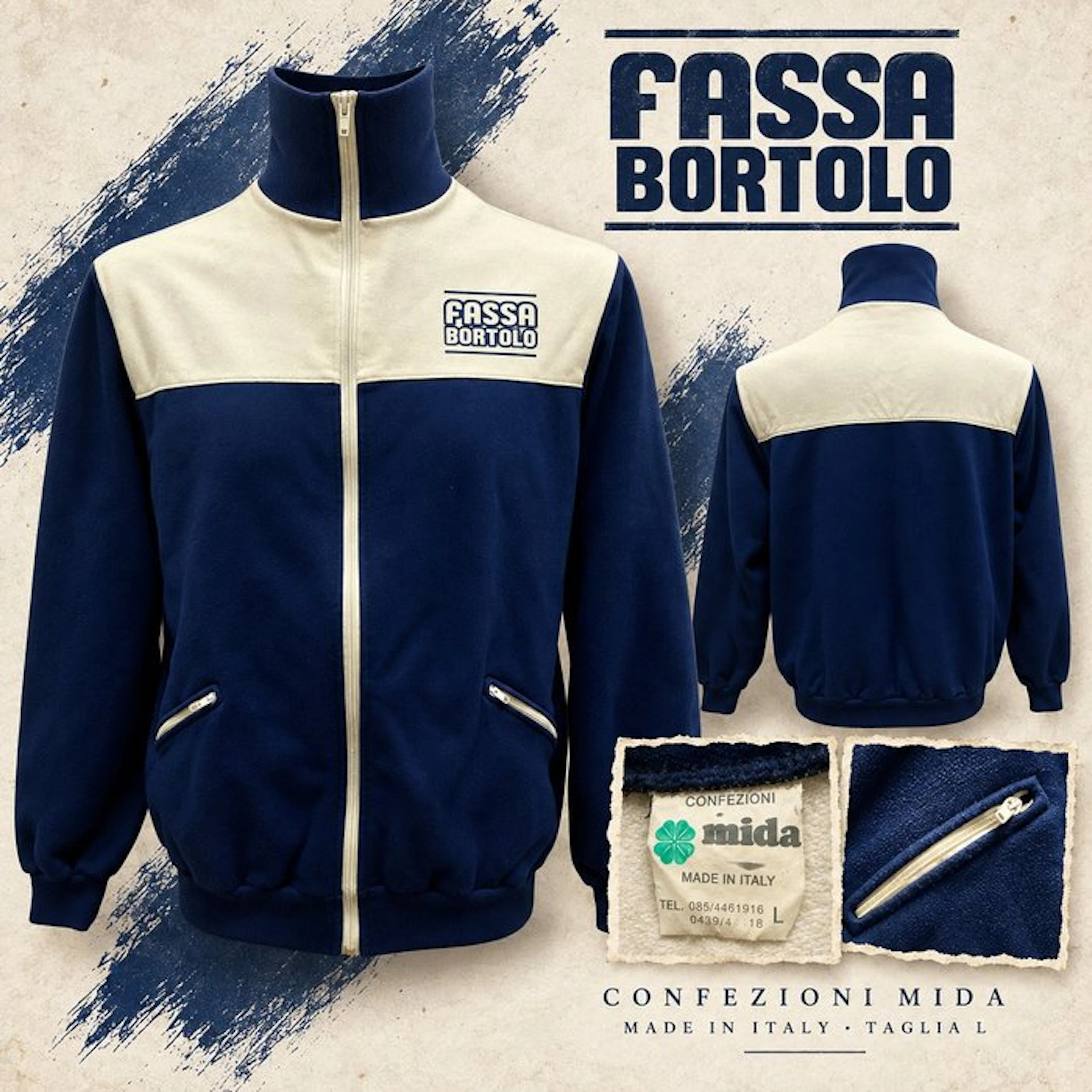Fassa Bortolo – Giacca vintage da rappresentanza –...