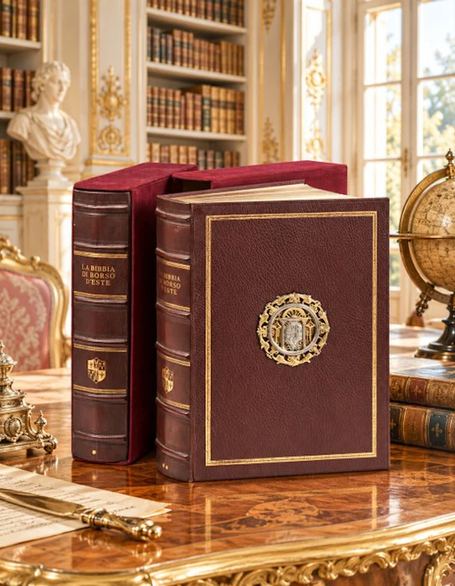 Giovanni Treccani degli Alfieri - La Bibbia di Borso d'Este - 1455-1961