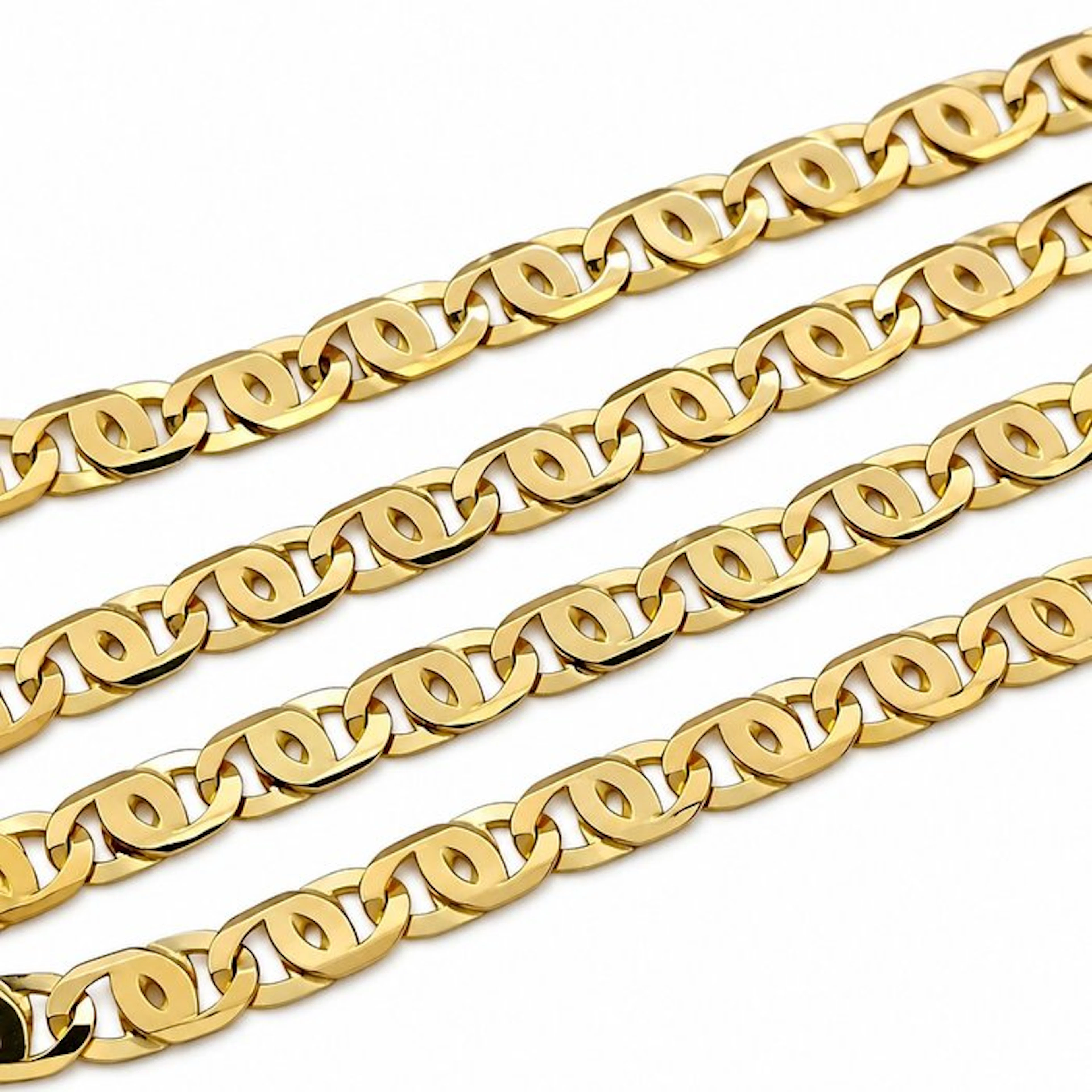 Necklace - 18 kt. Yellow gold - Made in Italy - Handmade