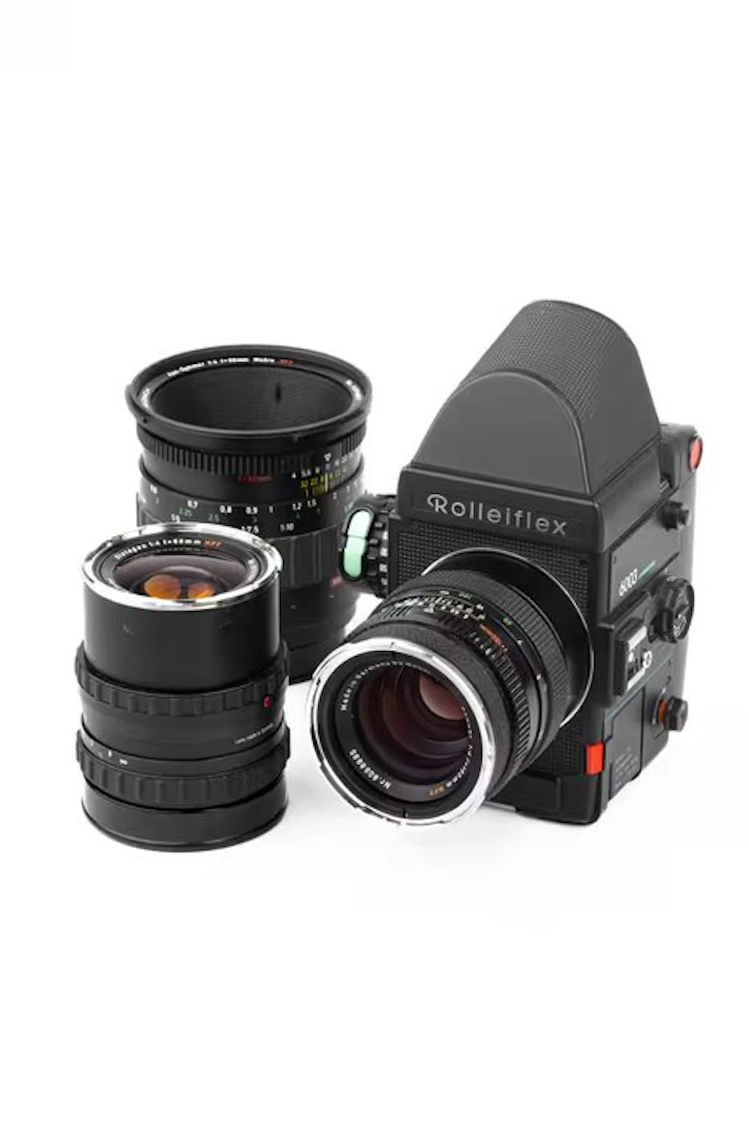 Rollei 6006 + 3 objectifs HFT (50mm, 90mm, 150mm) 120 / medium format camera