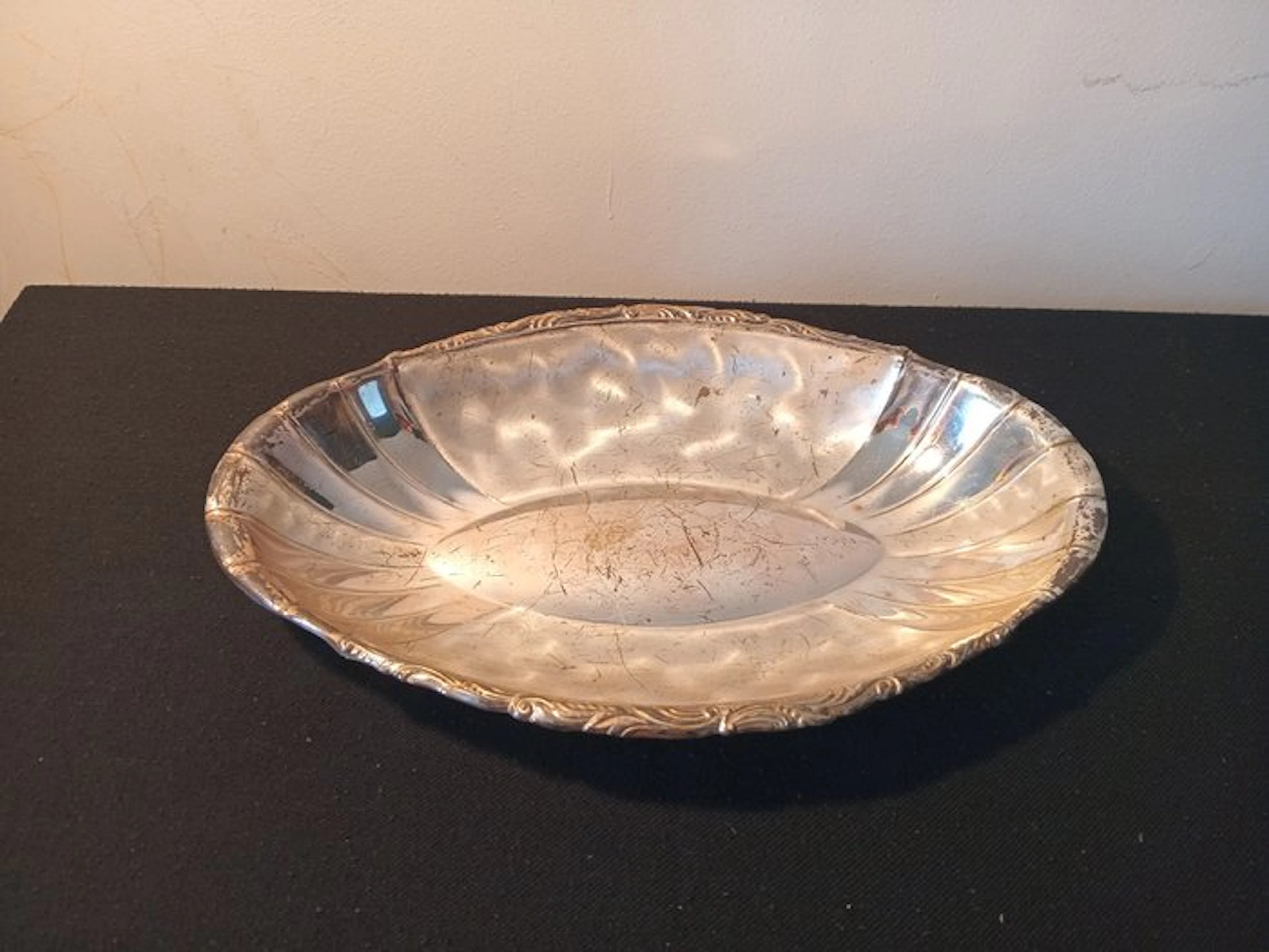 Kora - Serving dish - Brass, Silverplated