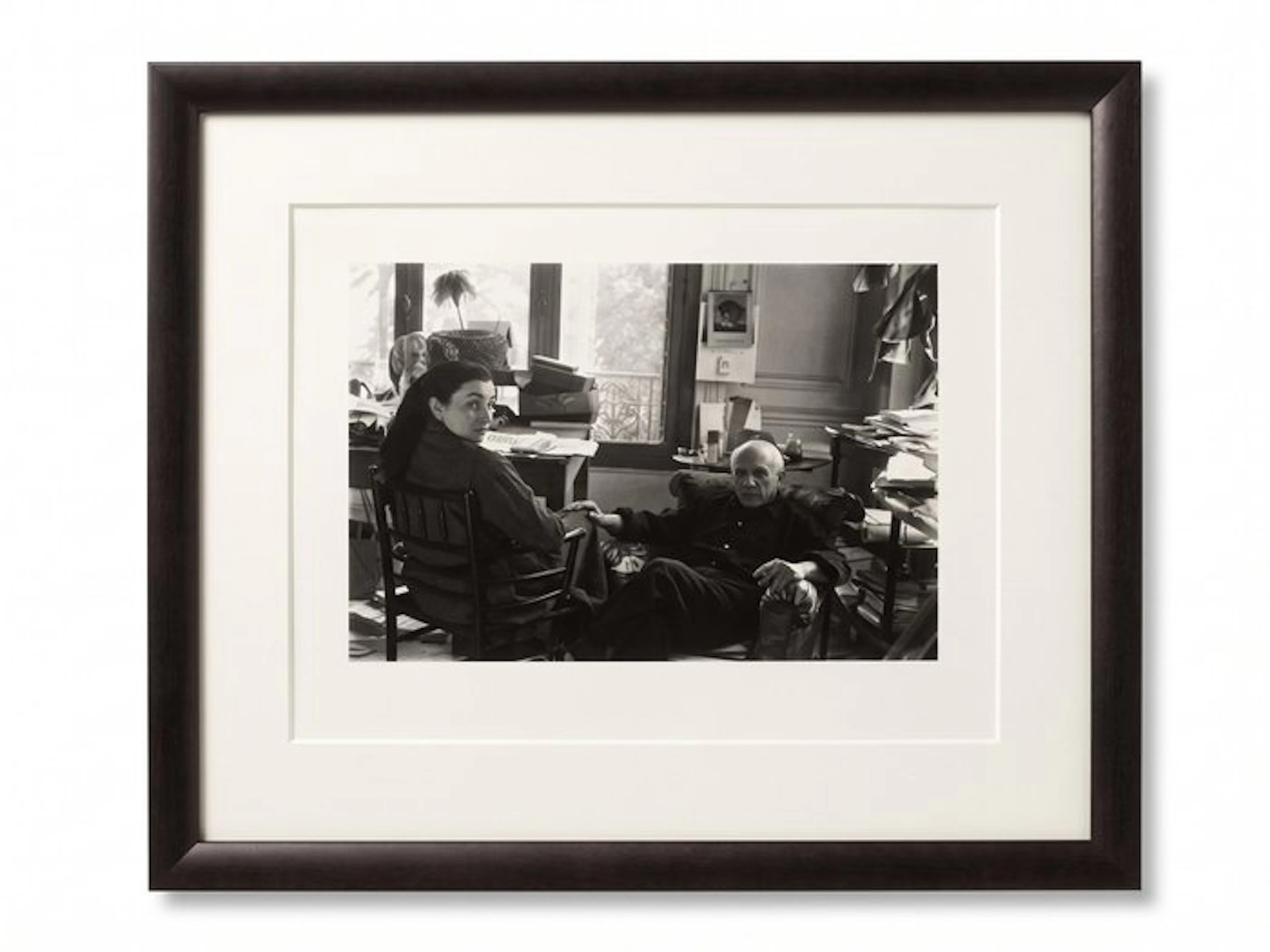 Lee Miller - Pablo Picasso and Jacqueline Roque