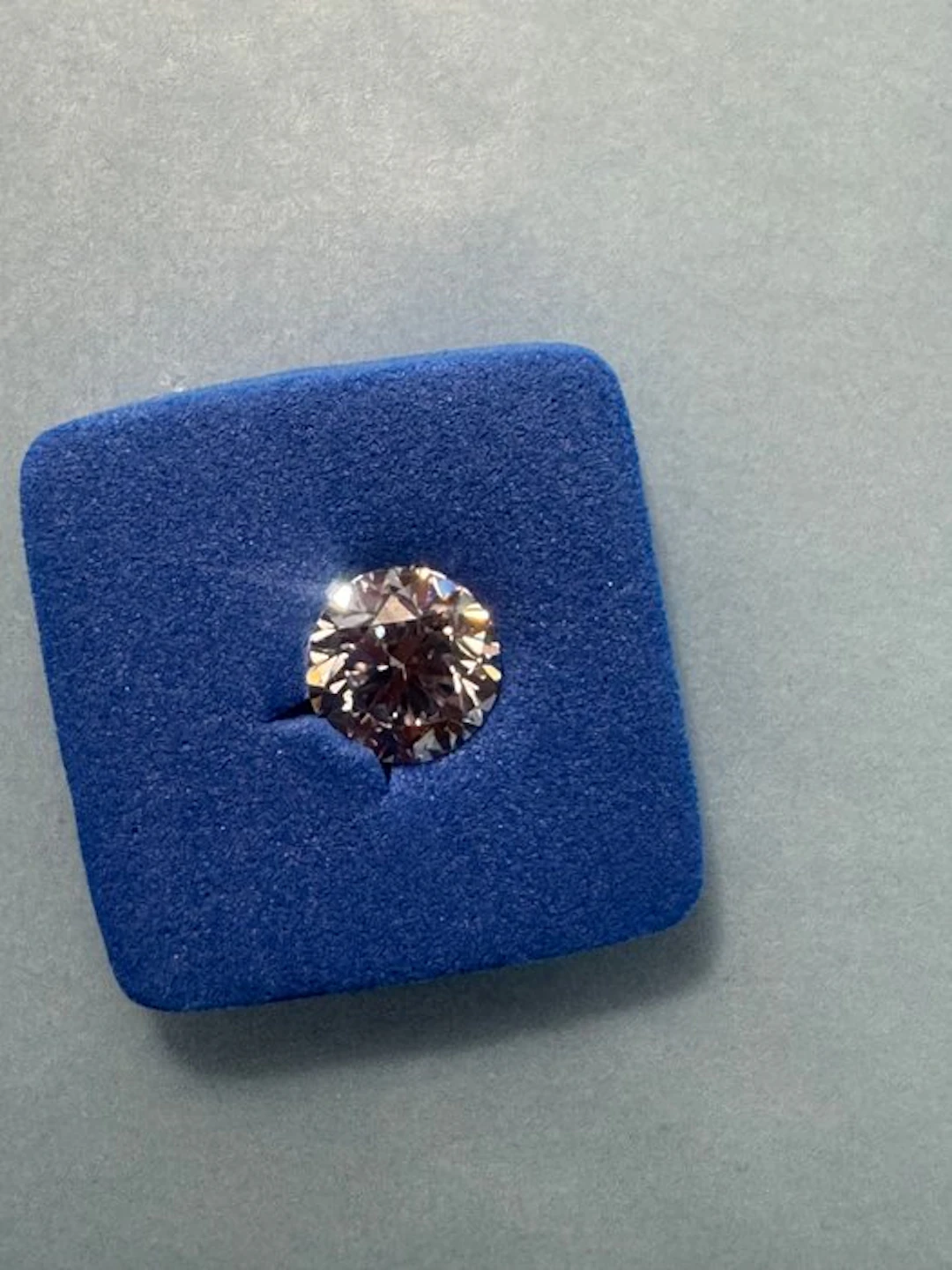 1 pcs Diamond (Natural) - 0.50 ct - Round - F - VVS1...