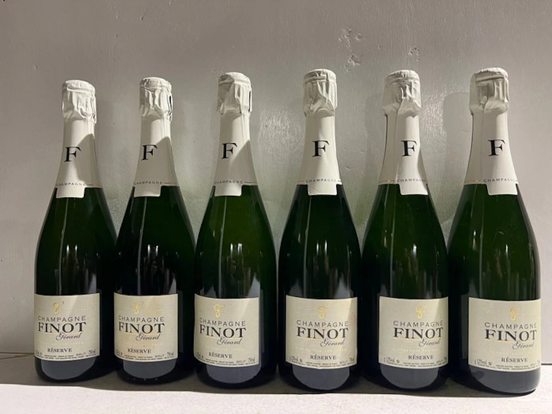 Finot Gerard, Reserve brut - Champagne Brut - 6 Bottles (0.75L)