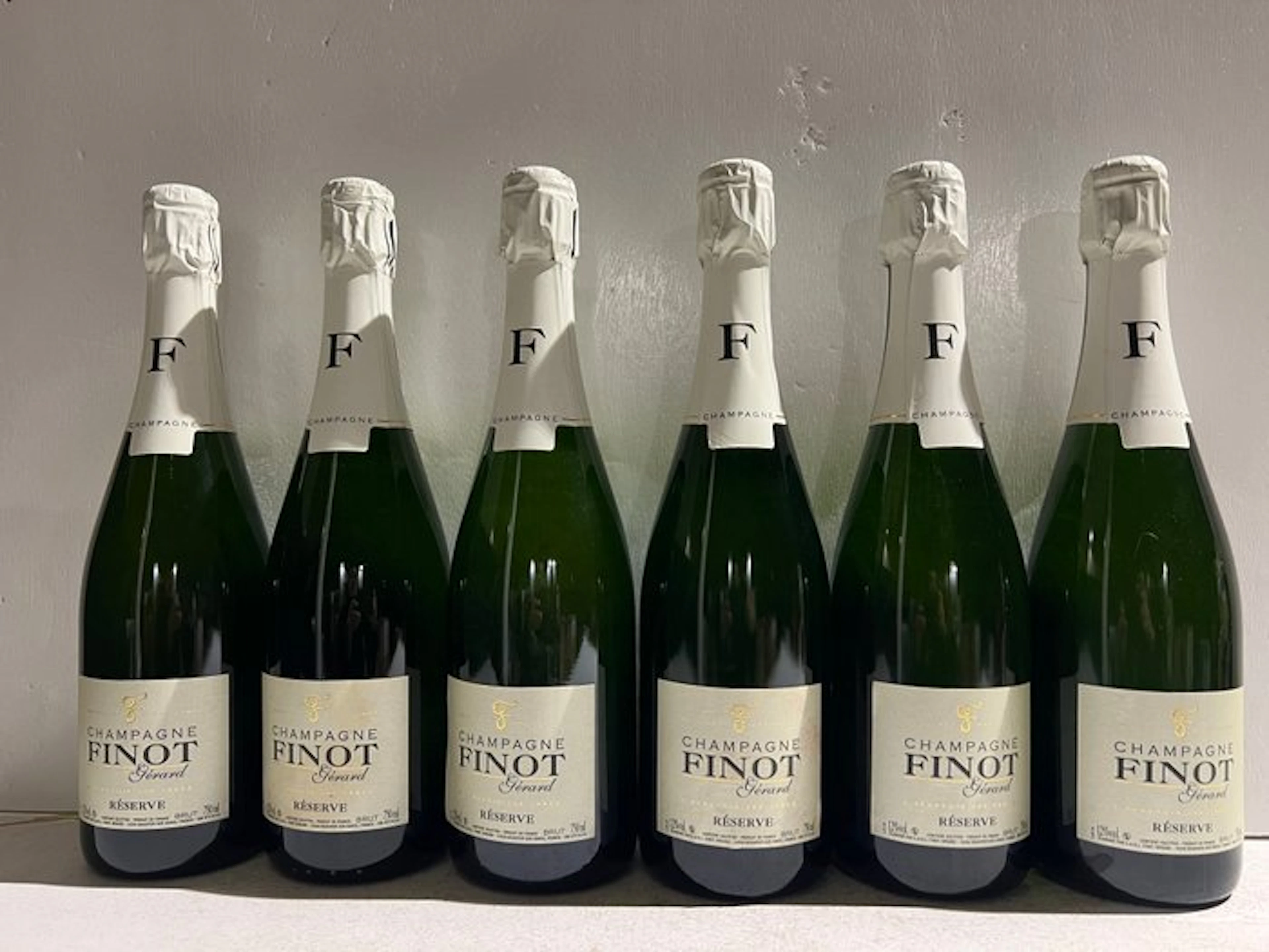 Finot Gerard, Reserve brut - Champagne Brut - 6 Bottles (0.75L)