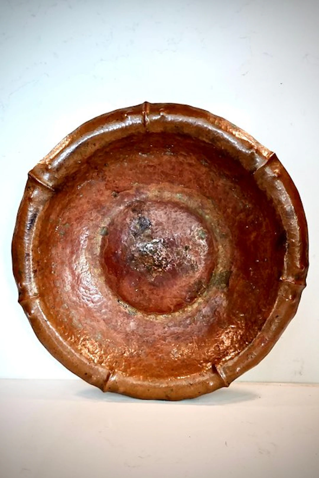 Platter - Copper - Amsterdam School 28 cm
