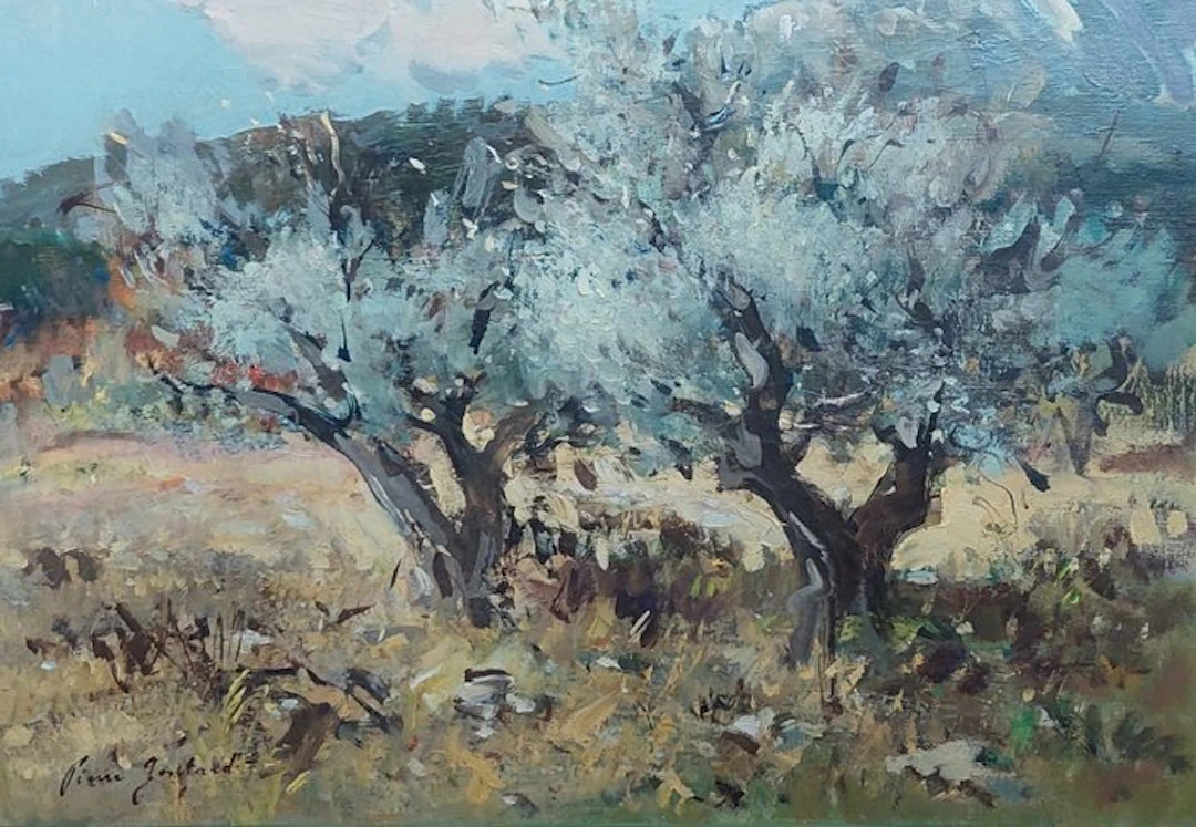 Pierre Gontard (XX) - Les Oliviers. Arles (Los Olivos. Arlés)