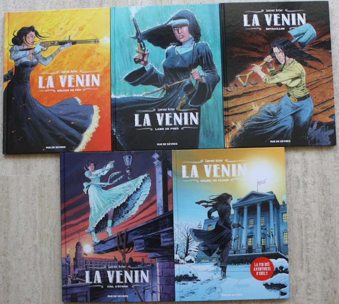 La Venin T1 à T5 - Série complète - 5x C - 5 Album - First edition - 2019/2023