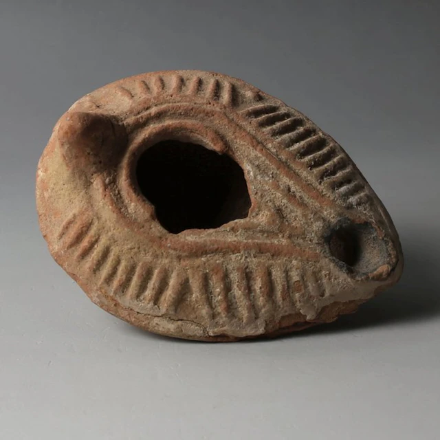 Islamic Terracotta Oil lamp