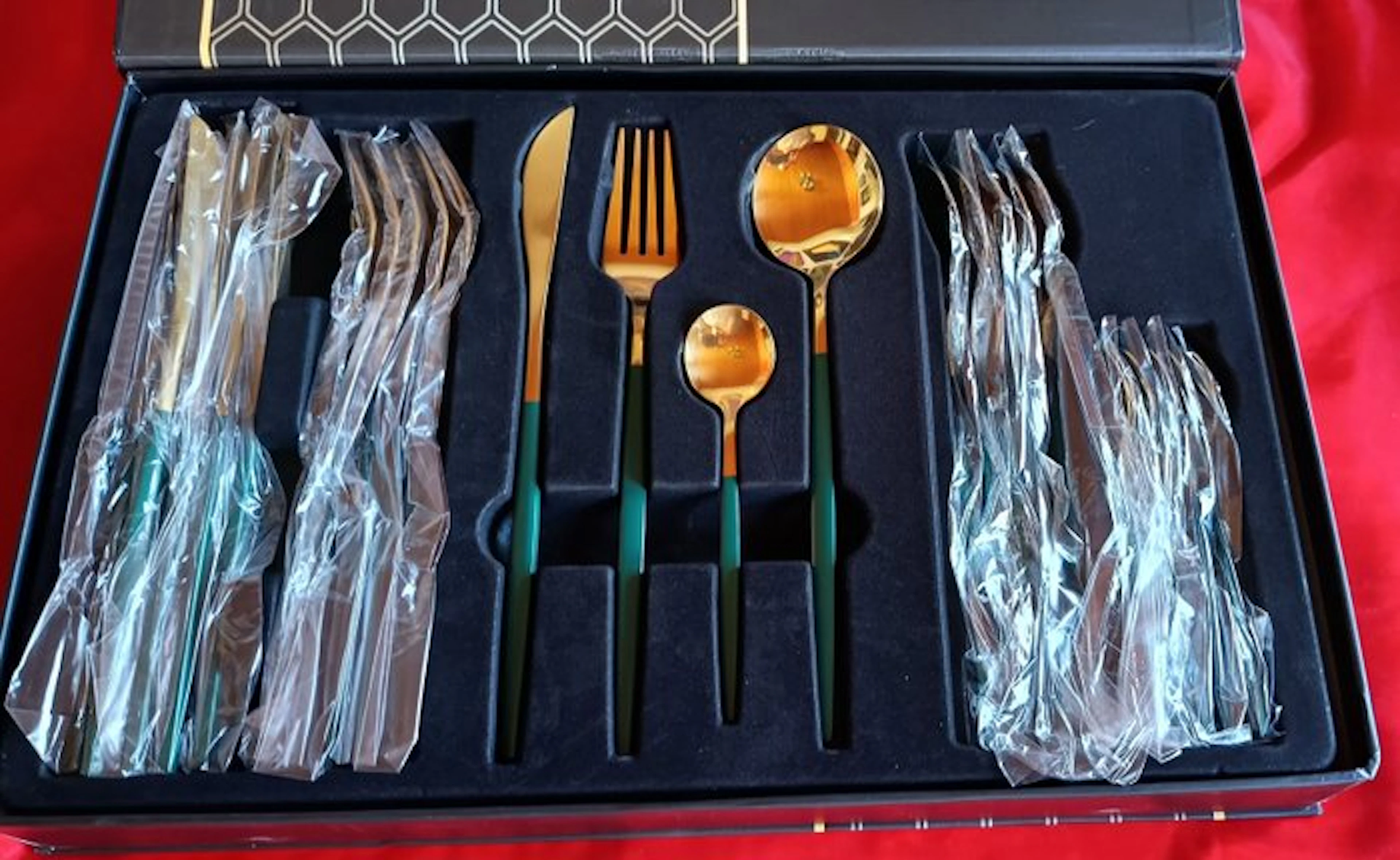 Cutlery set for 6 (24) - Steel - Model Elegance, new