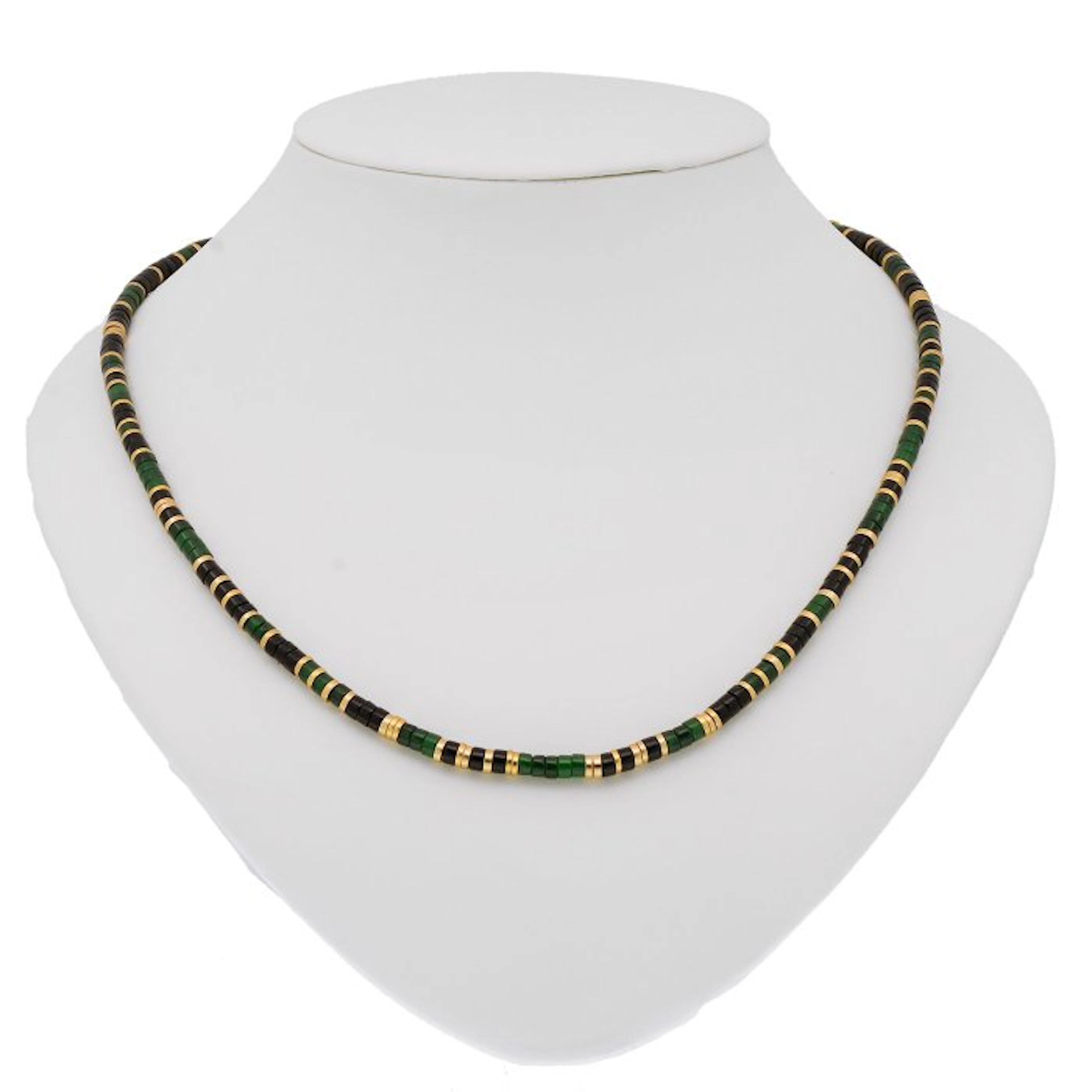 Mixed gemstones - Silver - Necklace