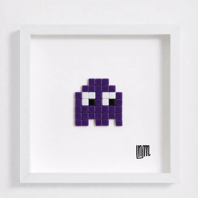 nLm - Pac-Man Purple (Ghost) - Mosaic