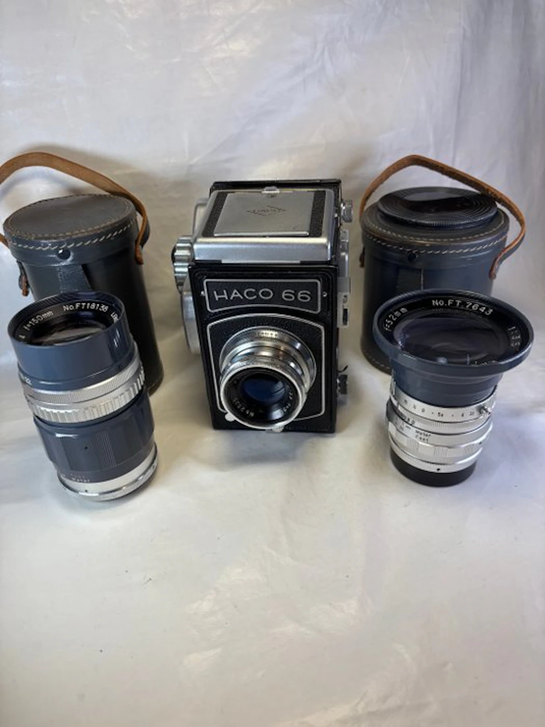 Fujita Haco 66 + 3.5/52mm + 4/150mm + 3.5/80mm | 120 / medium format camera