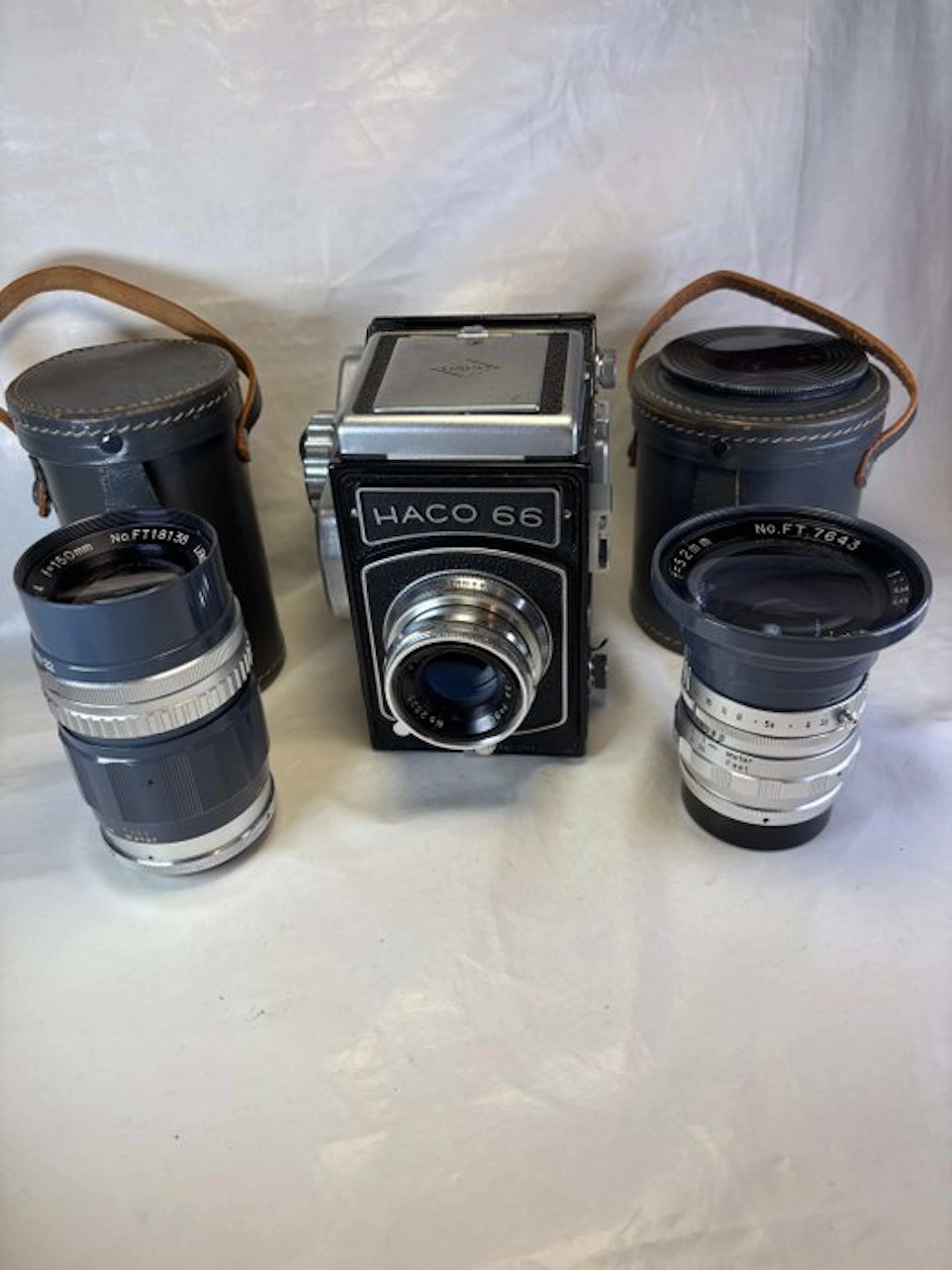 Fujita Haco 66 + 3.5/52mm + 4/150mm + 3.5/80mm | 120 / medium format camera