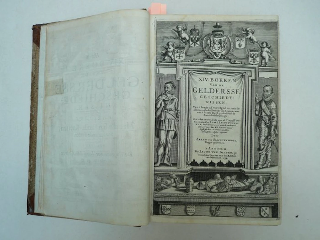 Arend van Slichtenhorst - XIV. boeken van de Geldersse geschiedenissen - 1654