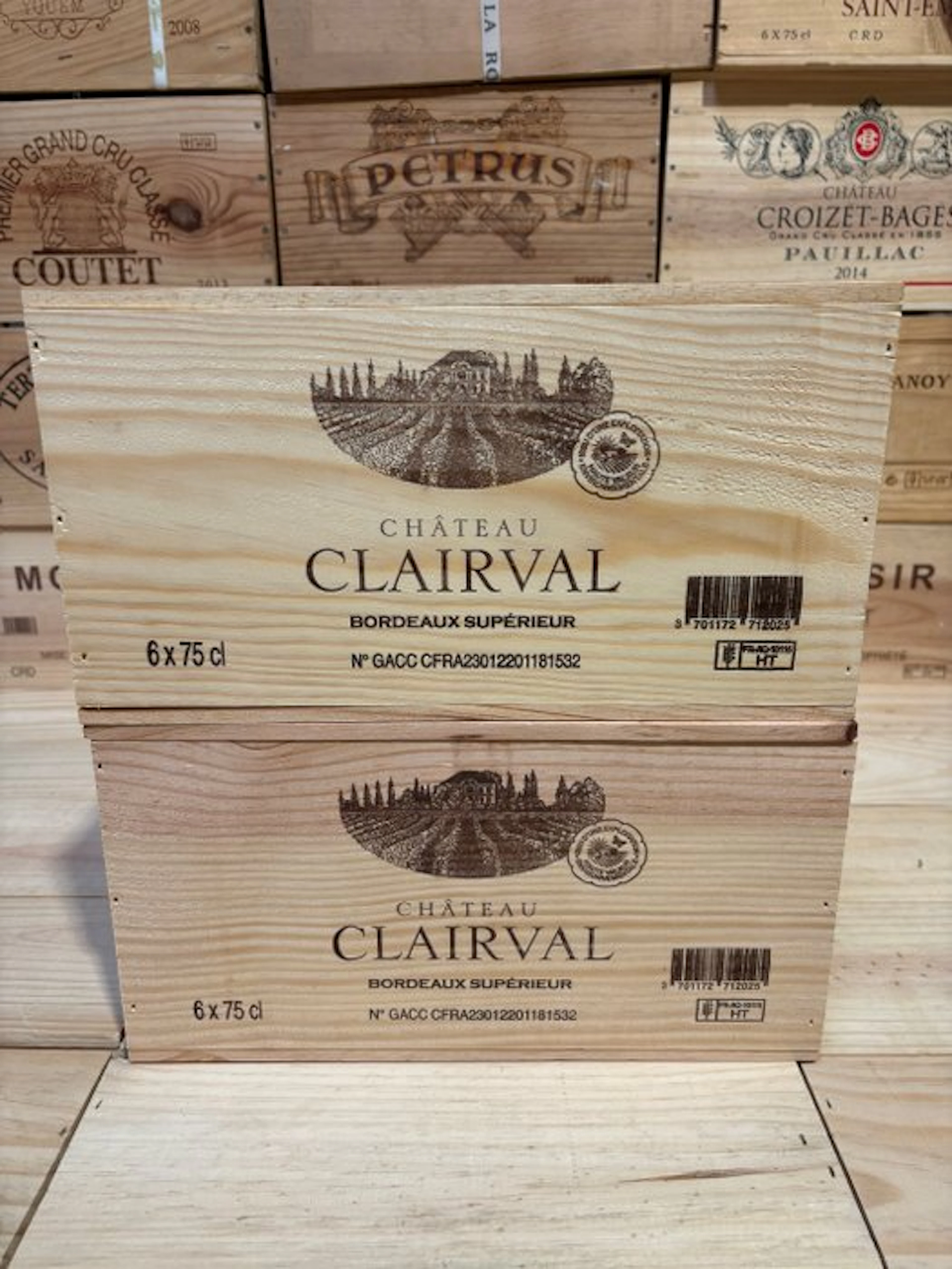 2021 Château Clairval - Bordeaux - 12 Bottles (0.75L)