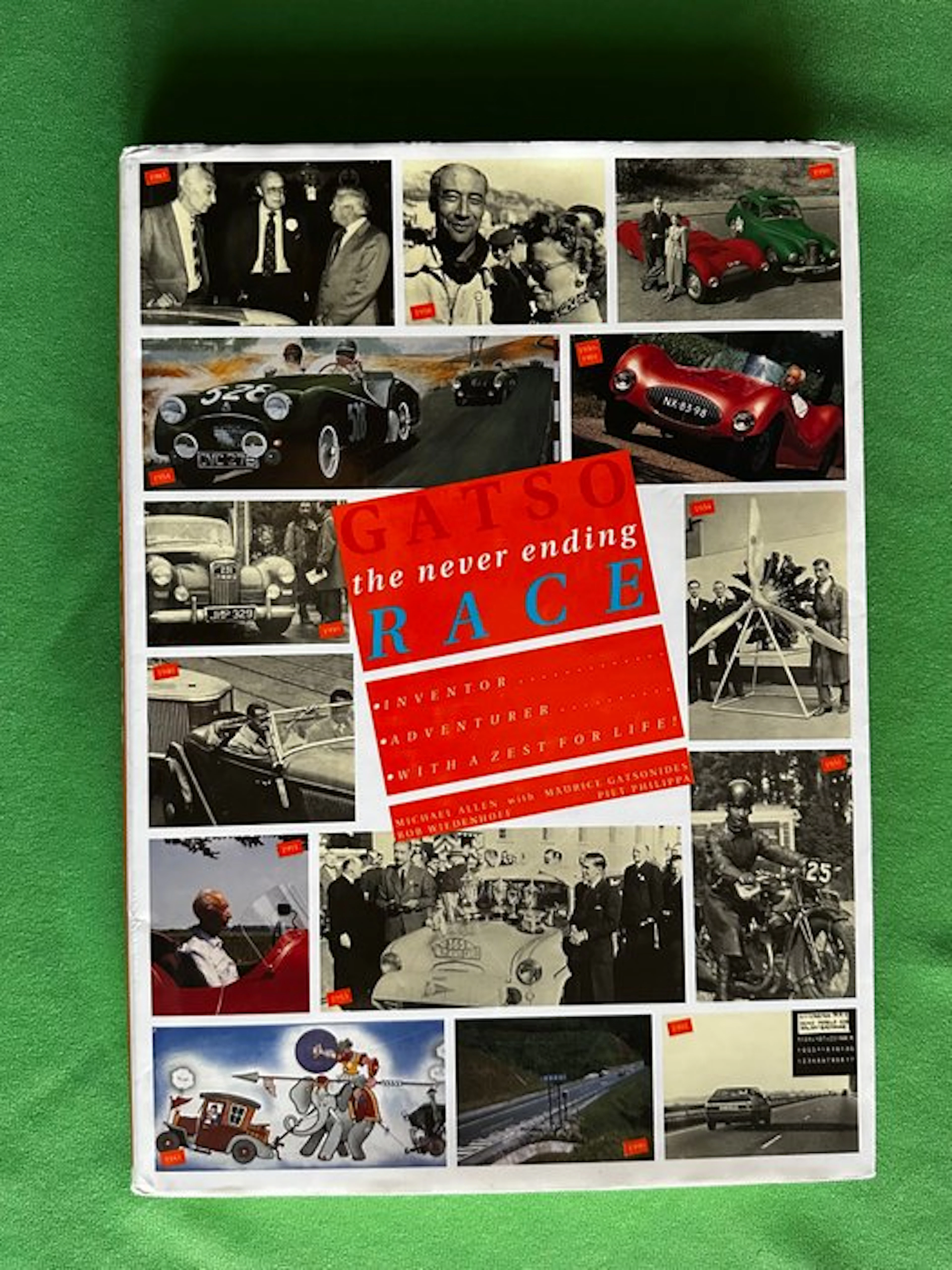 Book - various brands - Gatso - The never ending Race - 1993