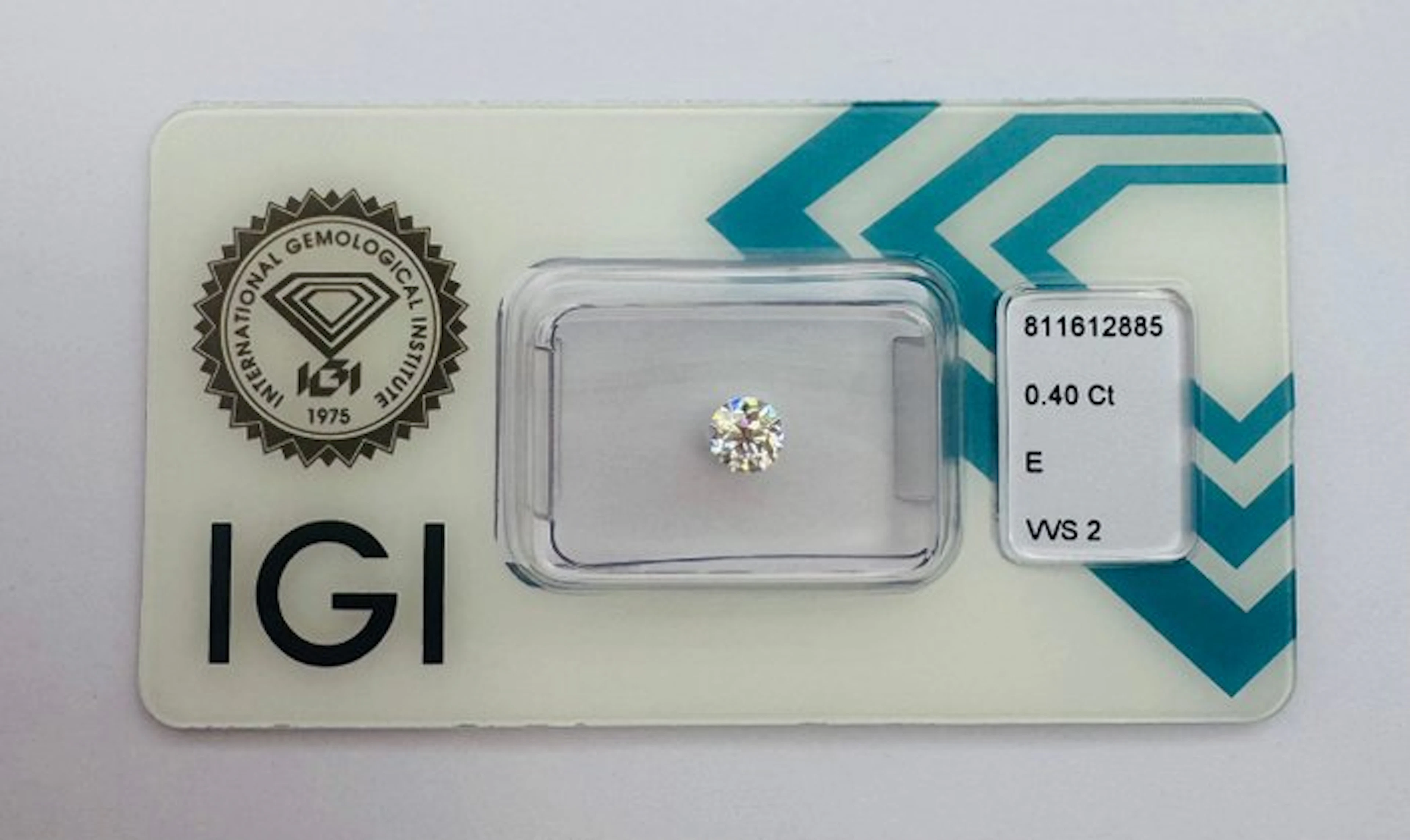 No reserve price - 1 pcs Diamond (Natural) - 0.40 ct...
