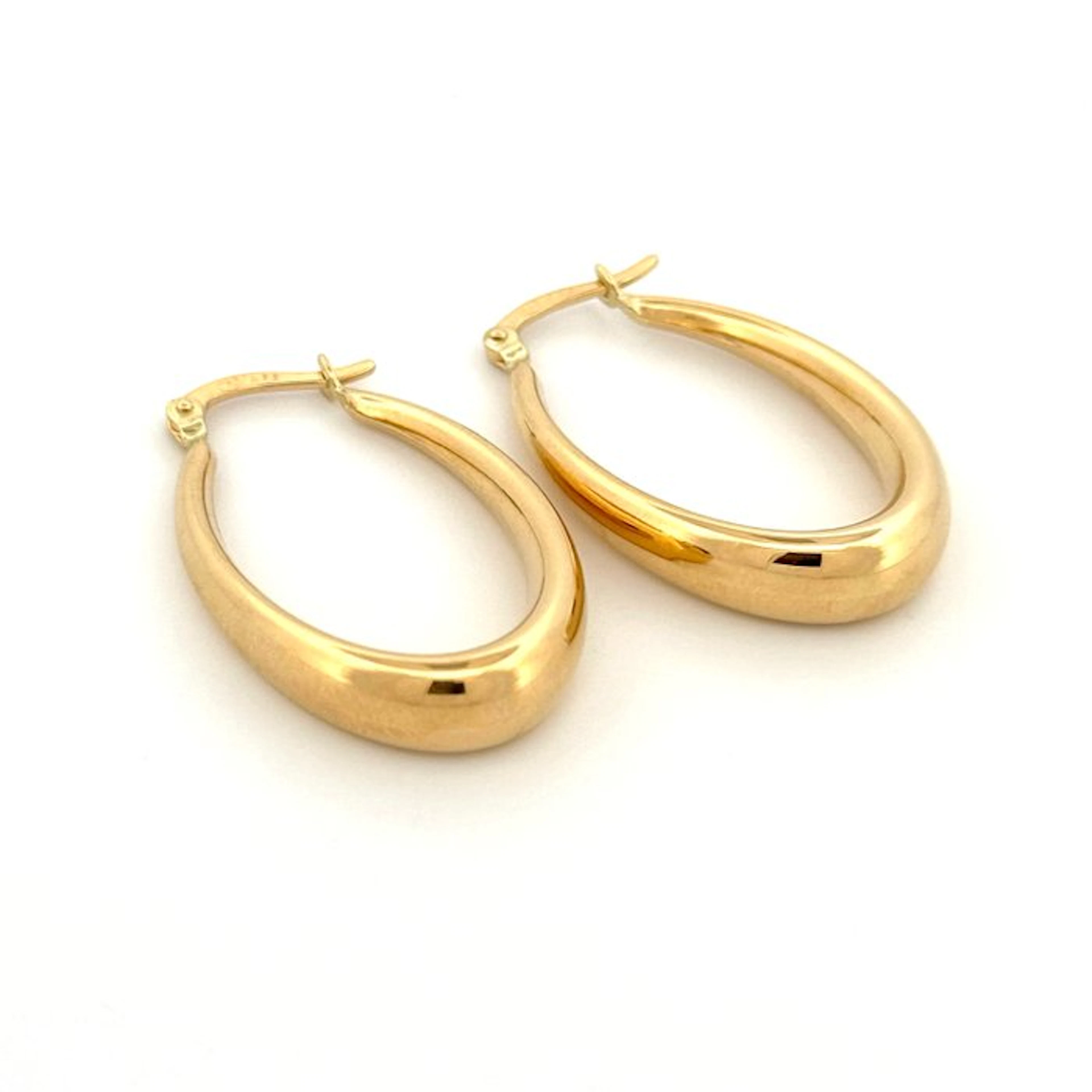 Earrings - 18 kt. Yellow gold - Made in Italy
