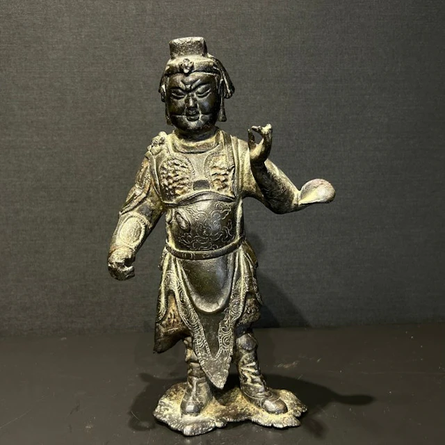 Ming periode brons gaurdian - Bronze - China - Ming Dynasty (1368-1644)