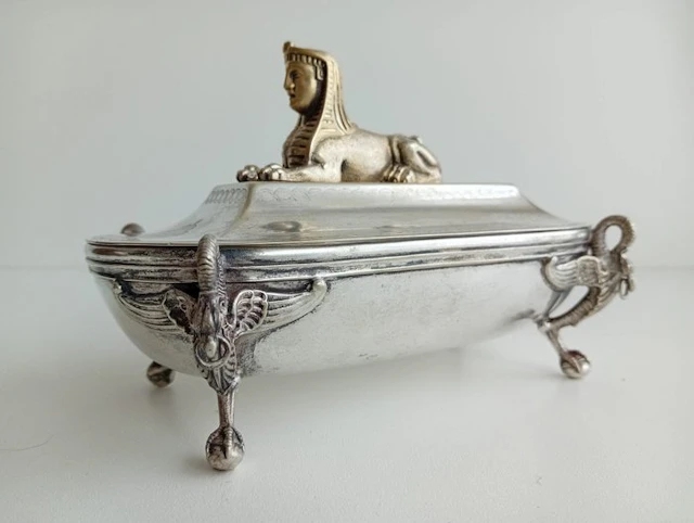Centre table - Egyptian Revival style - Silverplated