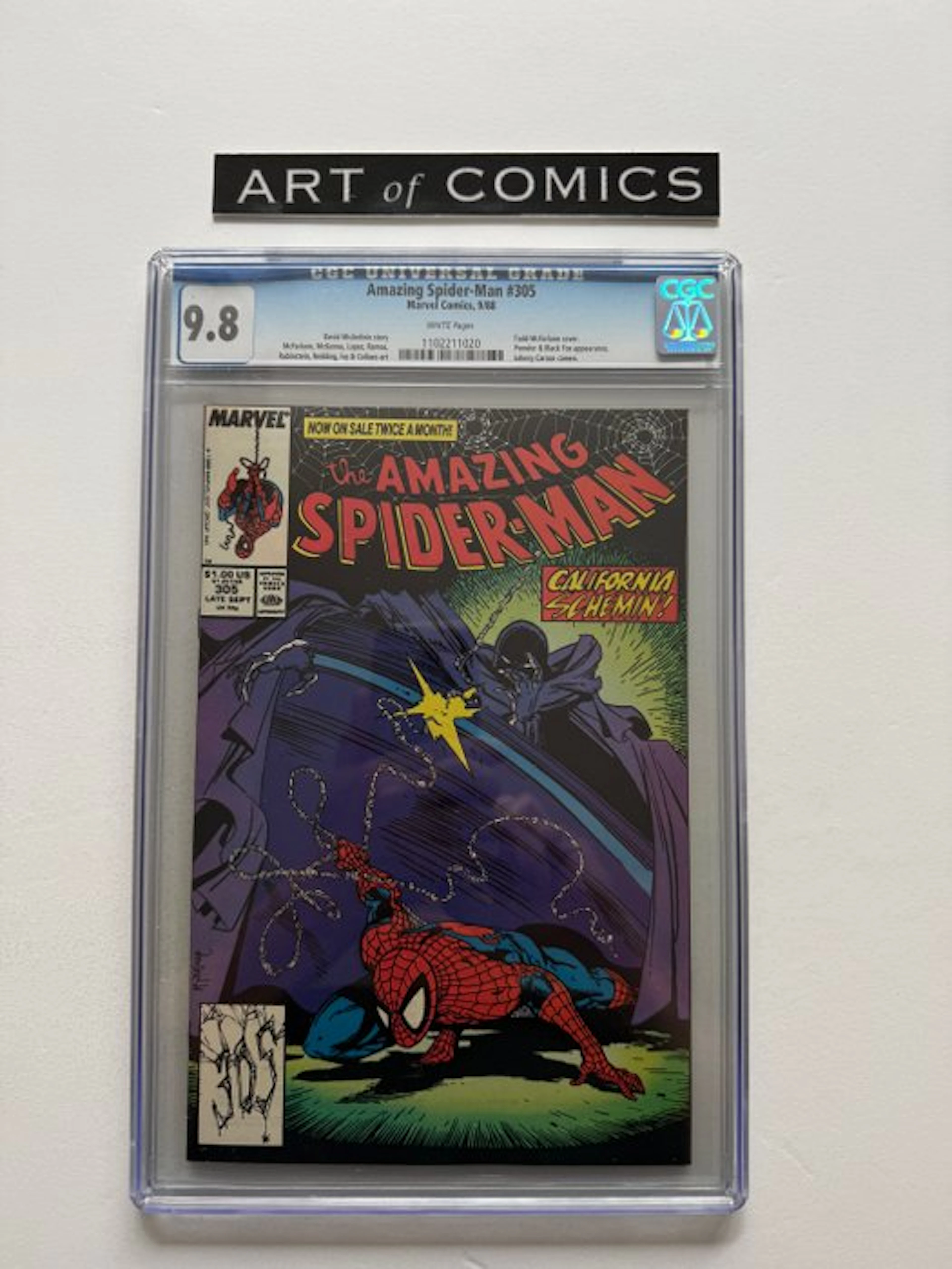 The Amazing Spider-Man #305 - Prowler