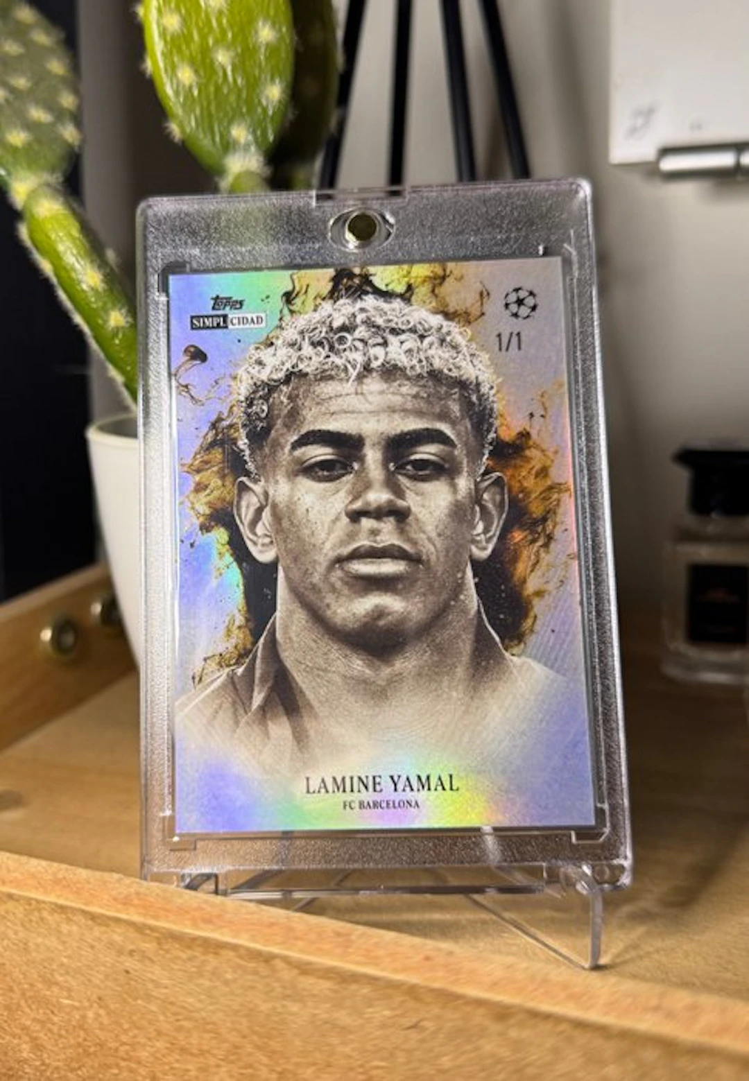 2026 Topps UCC Simplicidad Lamine Yamal Retrato 1/1...