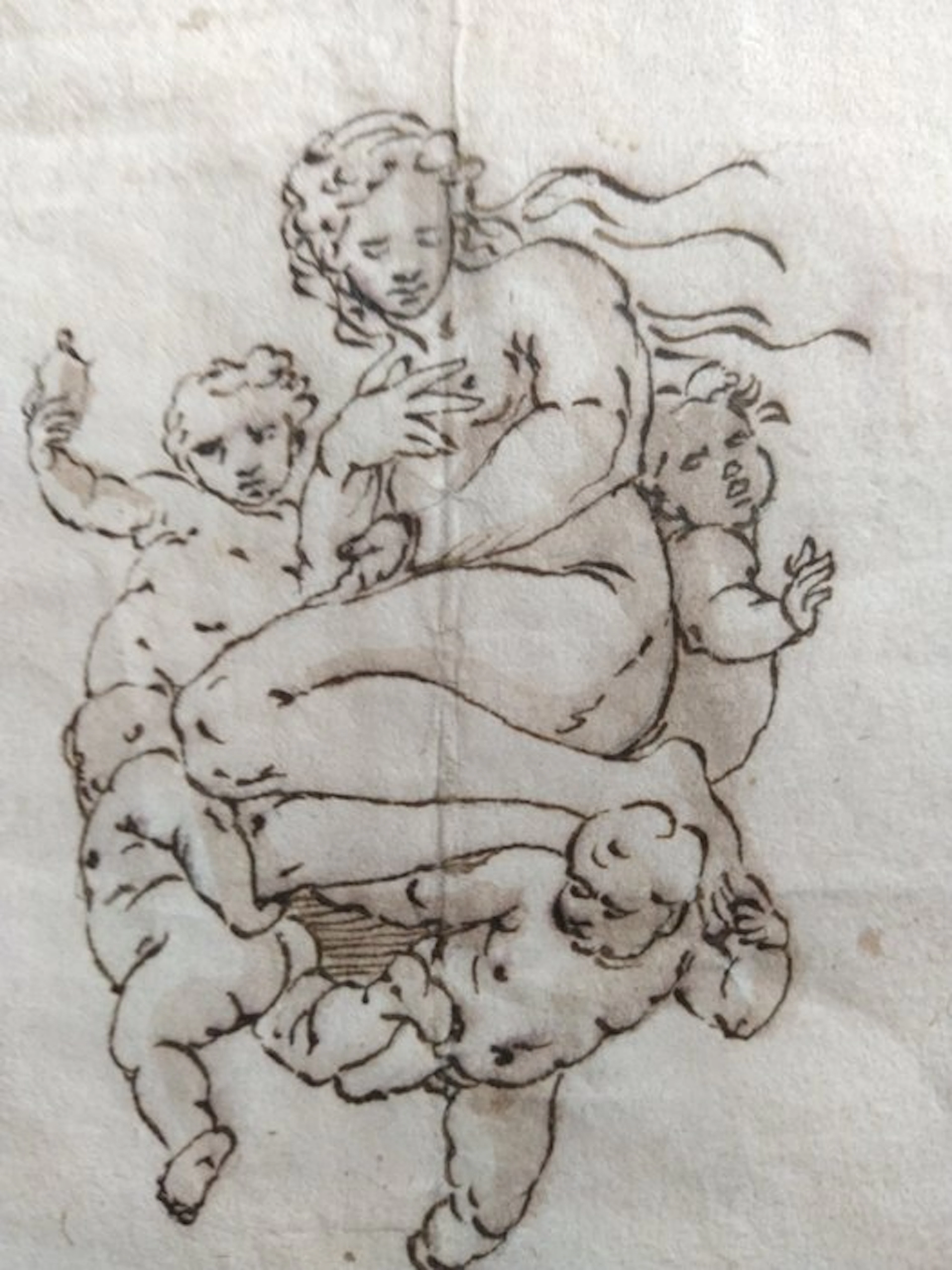 Luca Cambiaso (1527-1585), Workshop of - Il Trionfo di Venere
