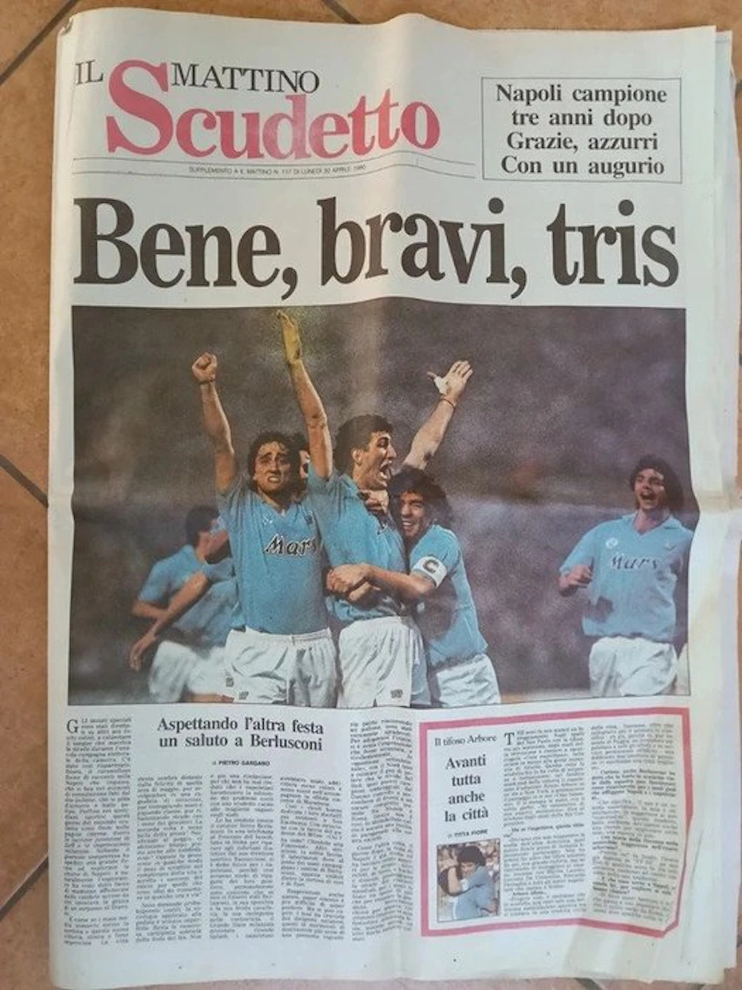 Napoli - Italian Football League - 1990 - Daily
