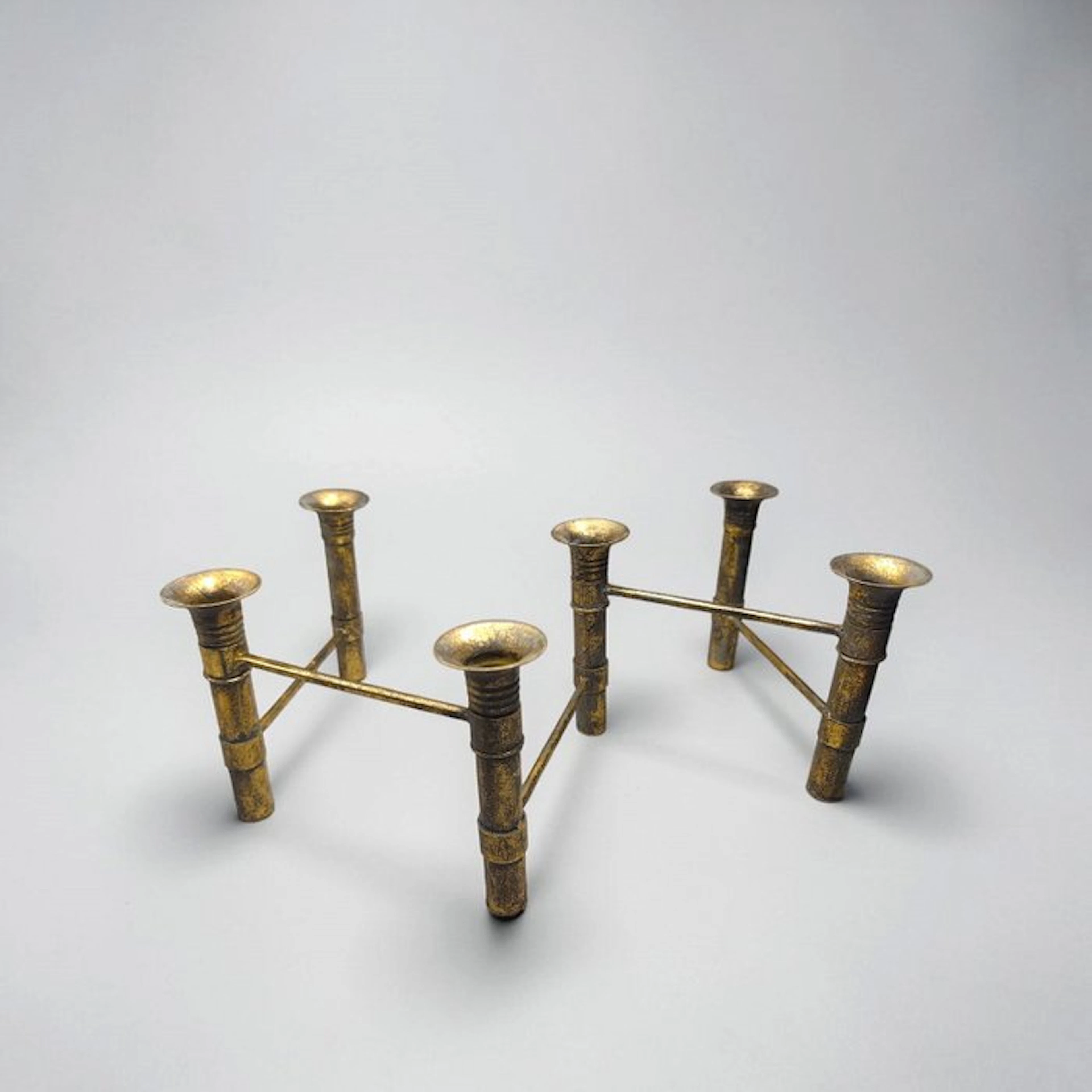Brutalist Design - Candlestick - Metal
