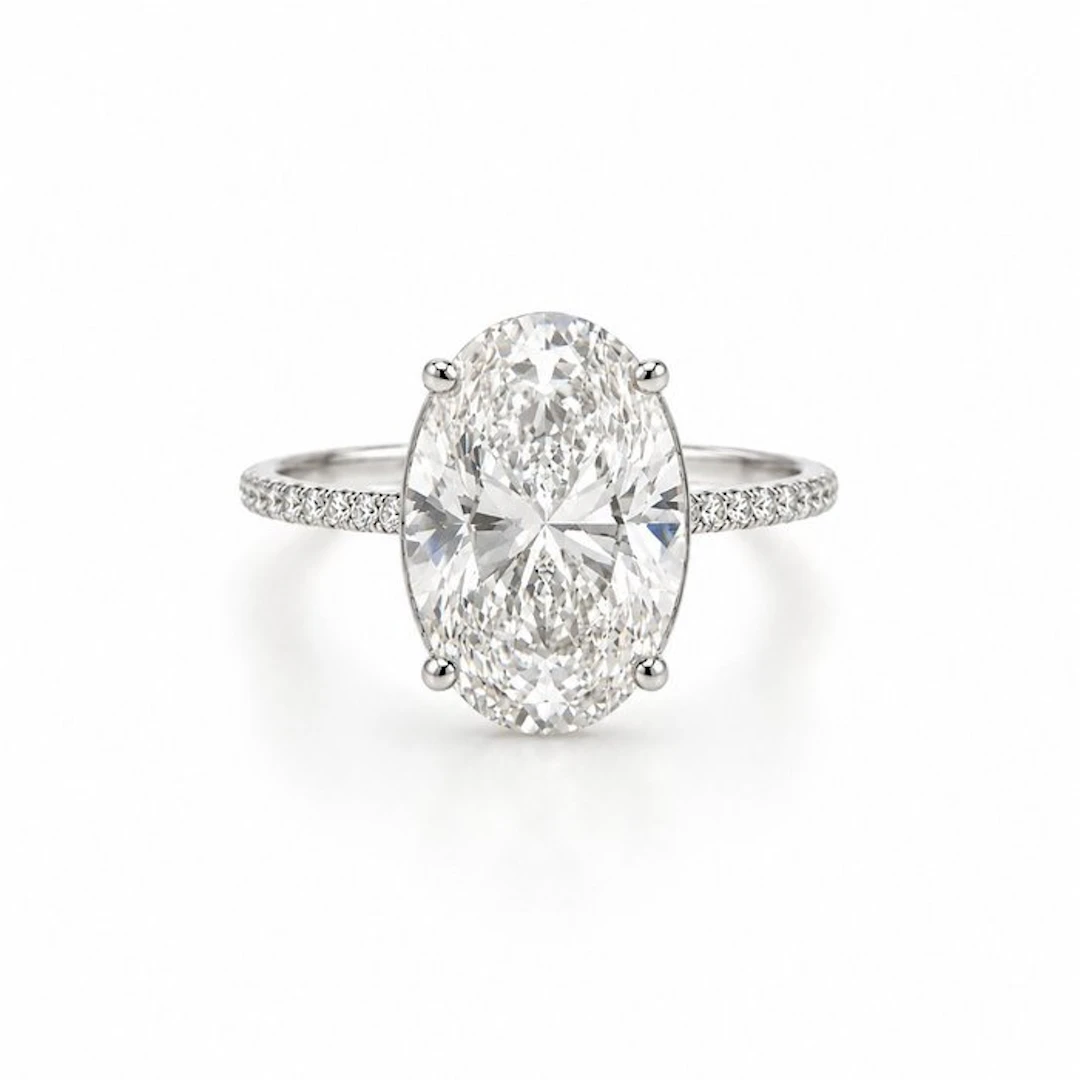 No reserve price - Ring - 14 kt
