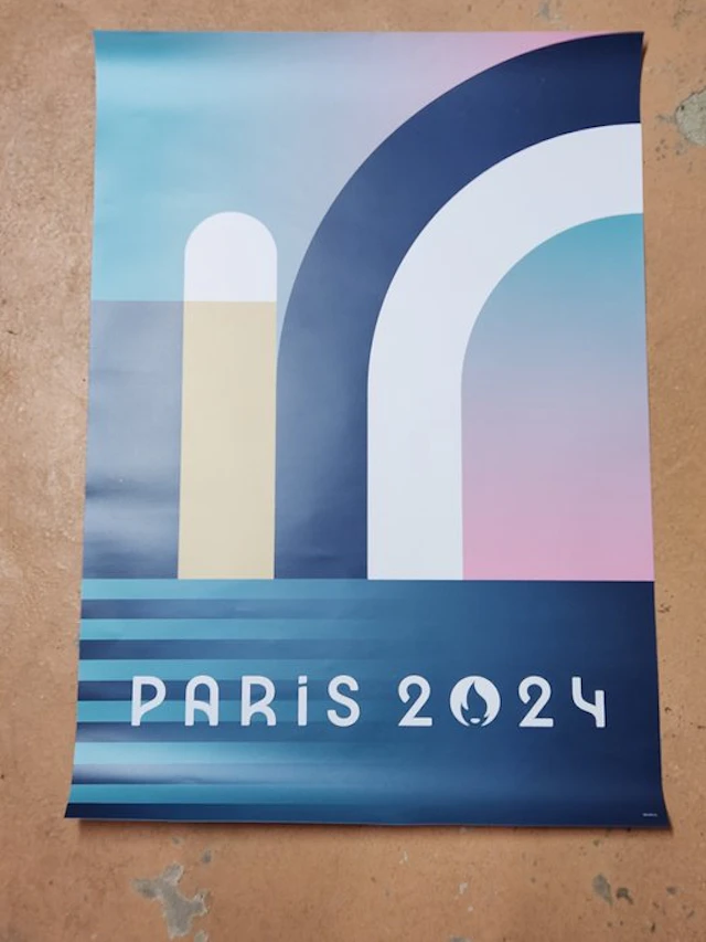 COJOP - Série complète des 8 affiches des Jeux Olympiques de Paris 2024