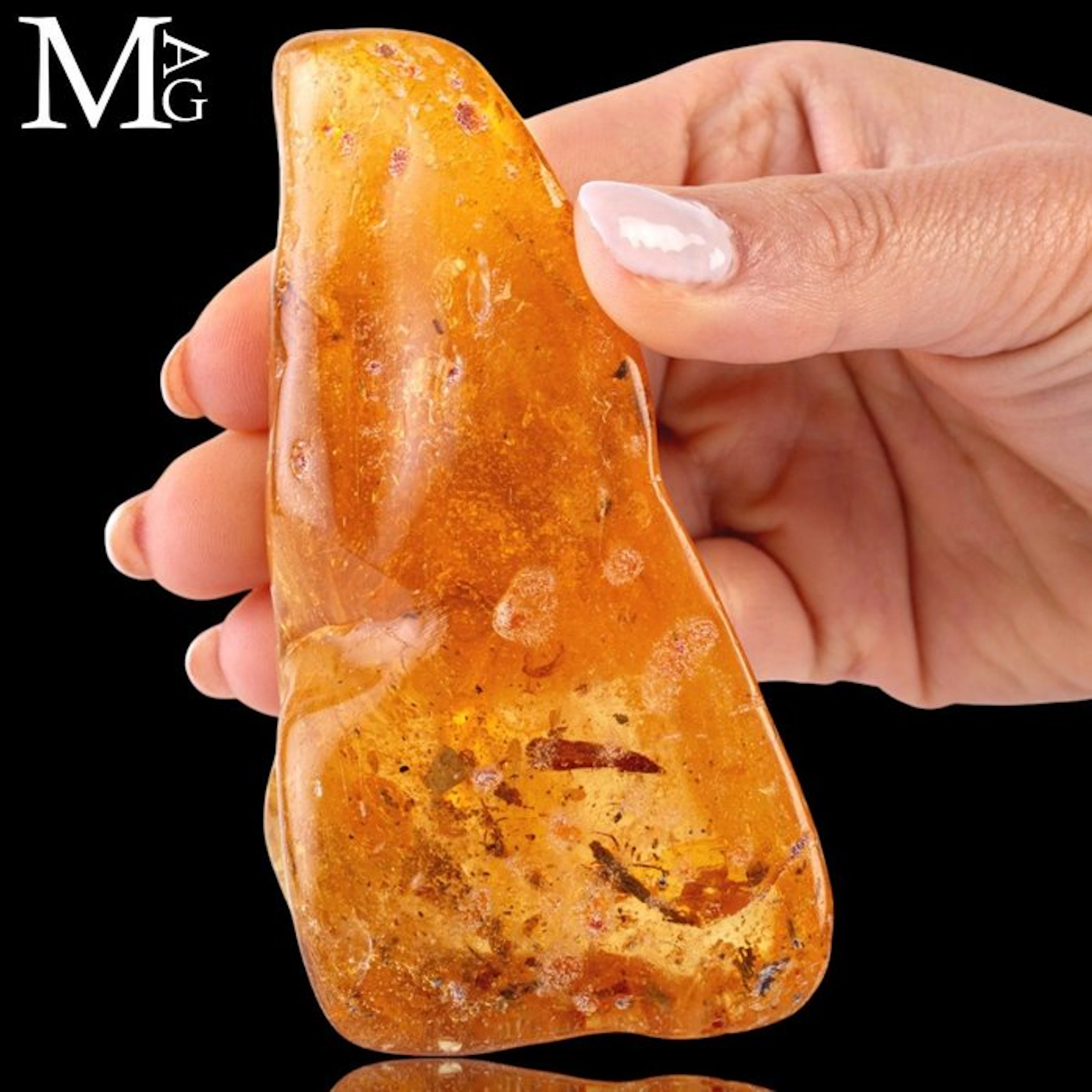 Specimen of Copal - natural - young Amber Copal - Height...